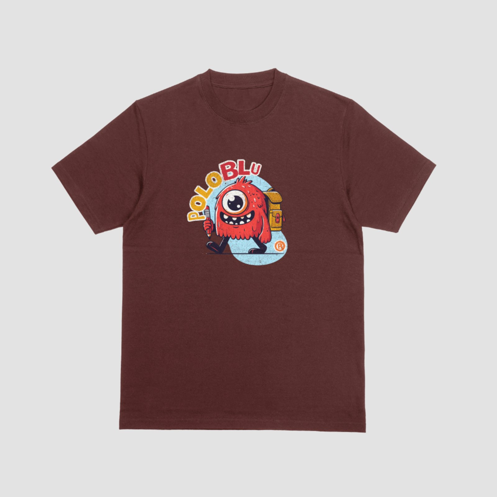 Infantil – Camiseta Masculina Estampada Leve Polo Blu Bordô do RN ao GG
