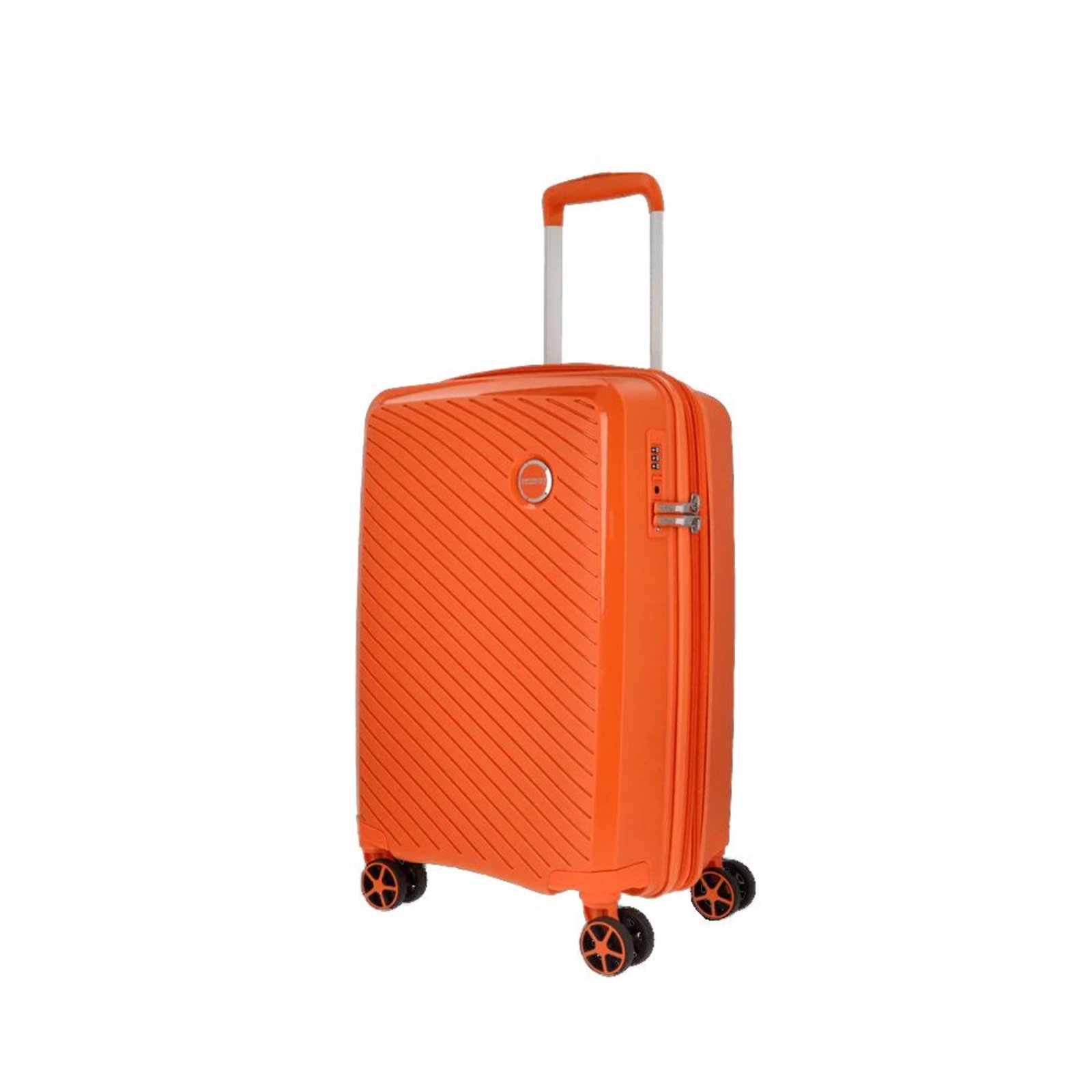 Vista 3 Mala de Bordo American Tourister Zanzibar Expansível Laranja incolor American Tourister incolor