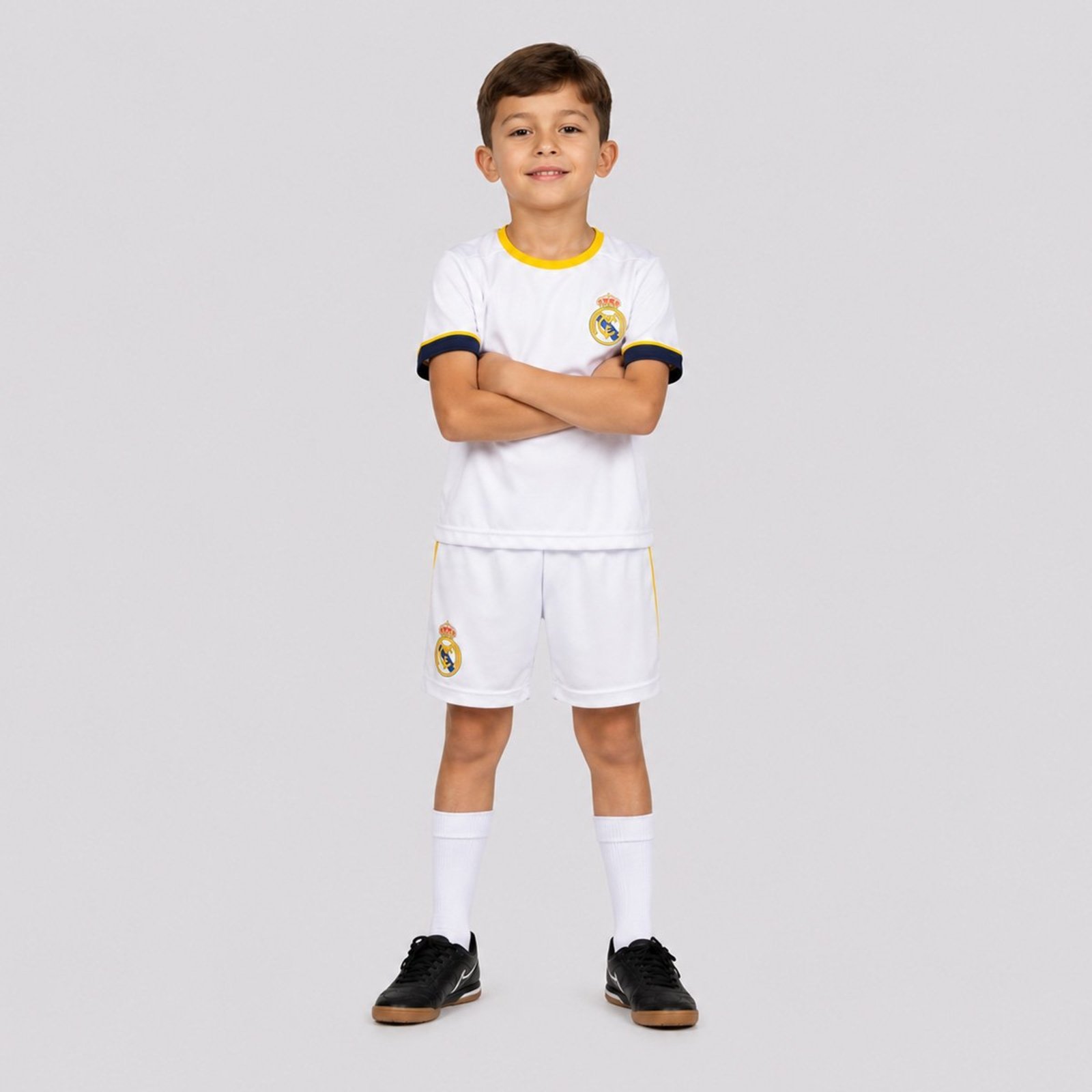 Kit Real Madrid Mini Craque Branco