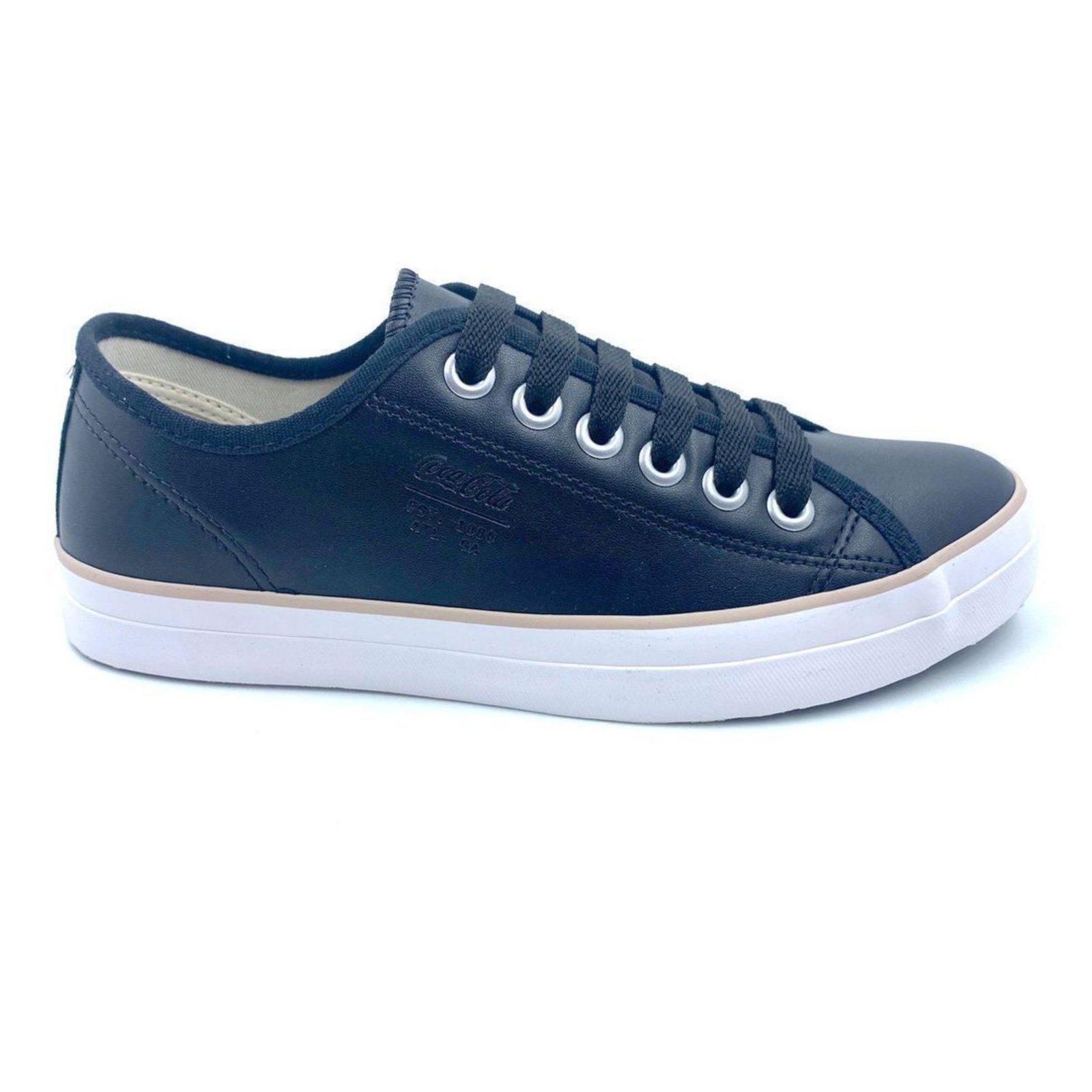 Tênis Coca-Cola Feminino Casual Preto 2336 – Preto – coca cola