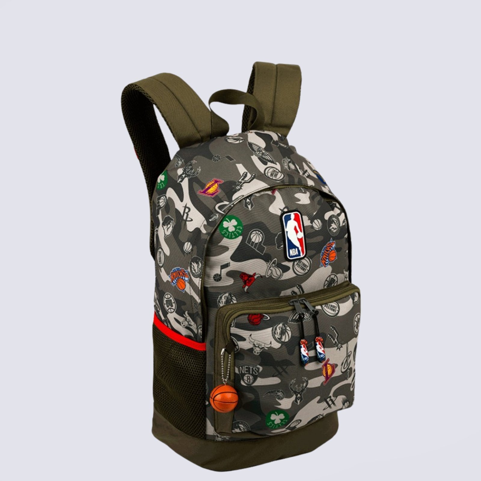 Vista 2 Mochila NBA Begins Camuflado Sestini verde Sestini verde