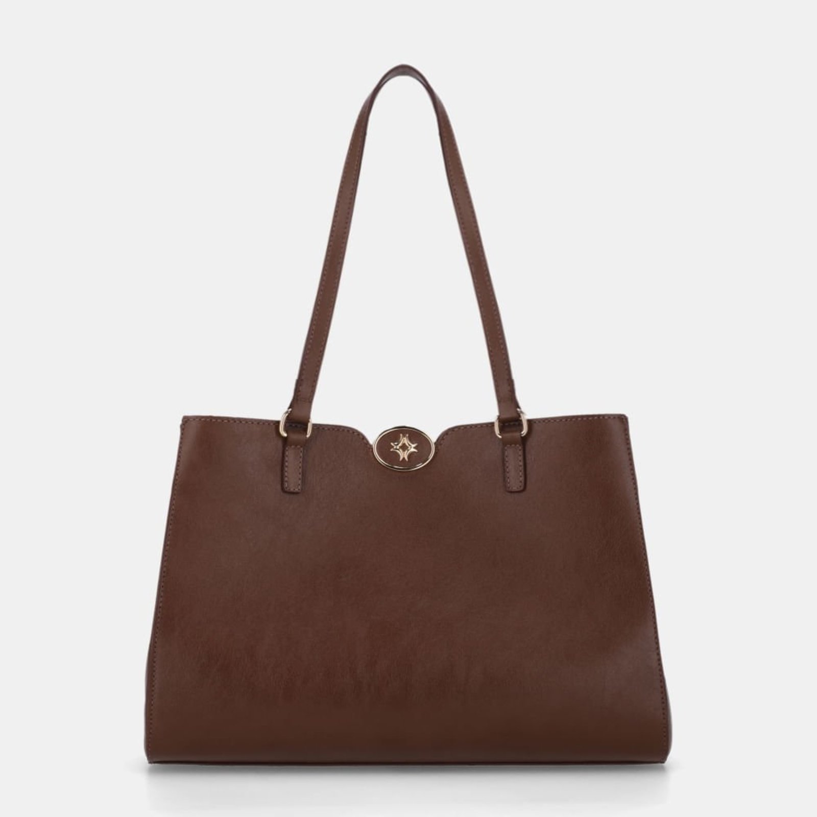Bolsa Diana Shopping Grande Atacama Espresso - 2000751 Luz da Lua