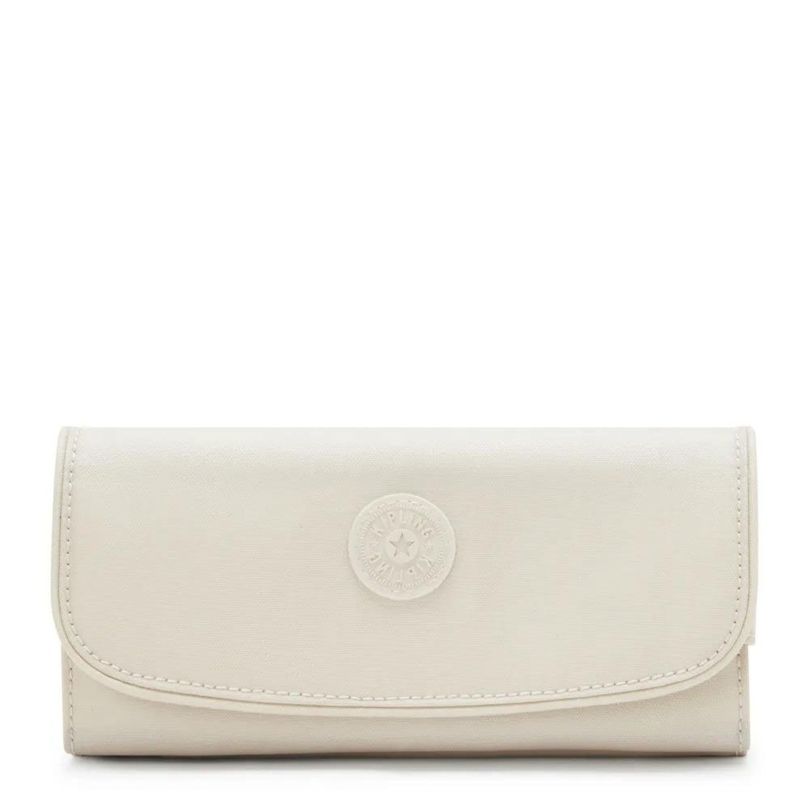 Carteira Kipling Money Land Beige Pearl