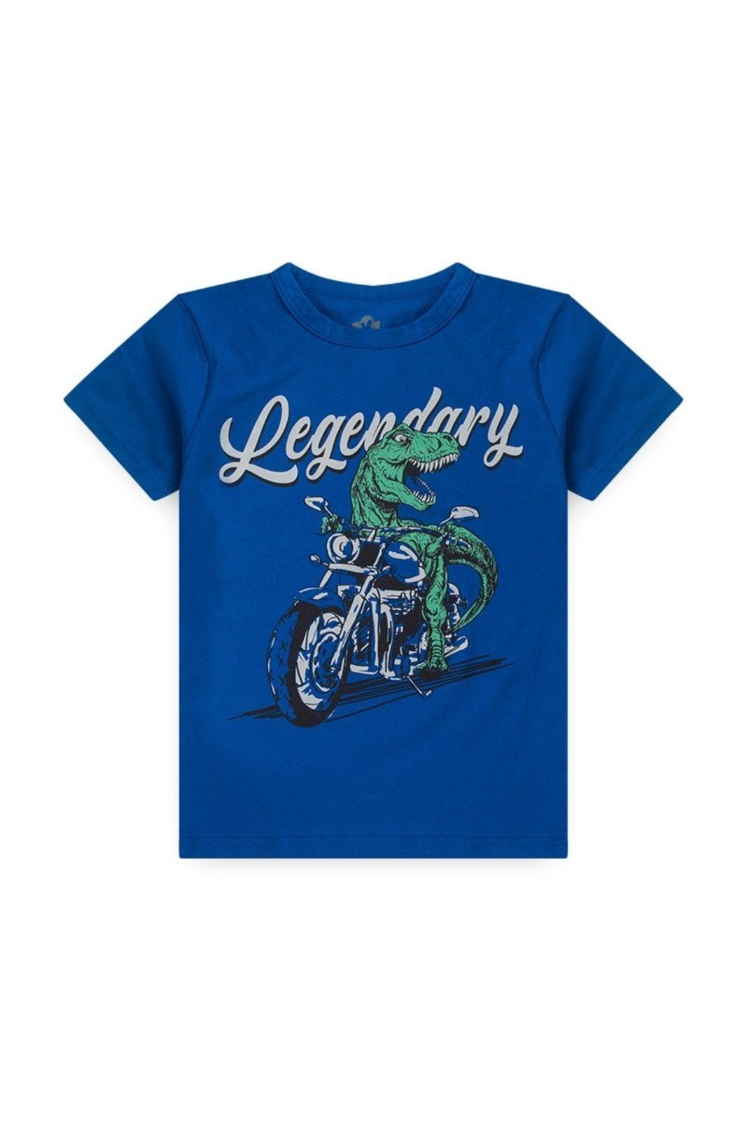 Vista 2 Infantil - Conjunto de Verão para Menino Camiseta Legendary e Bermuda GKS cinza GKS cinza