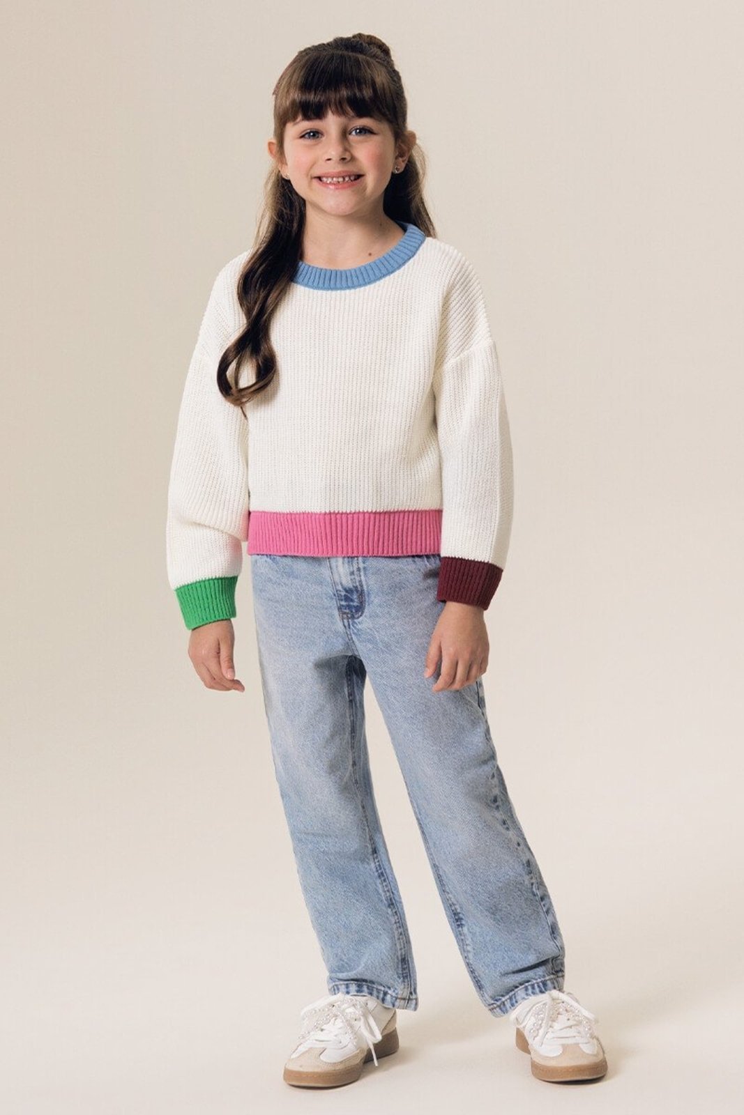Infantil - Casaco Bugbee em Tricô