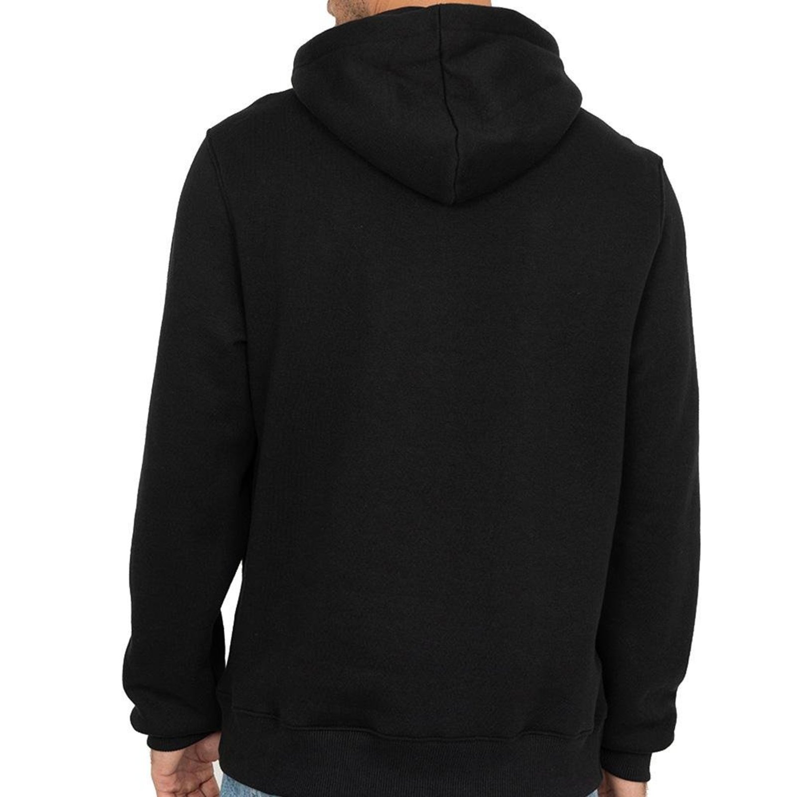 Moletom Quiksilver Canguru Big Block WT26 Masculino Preto