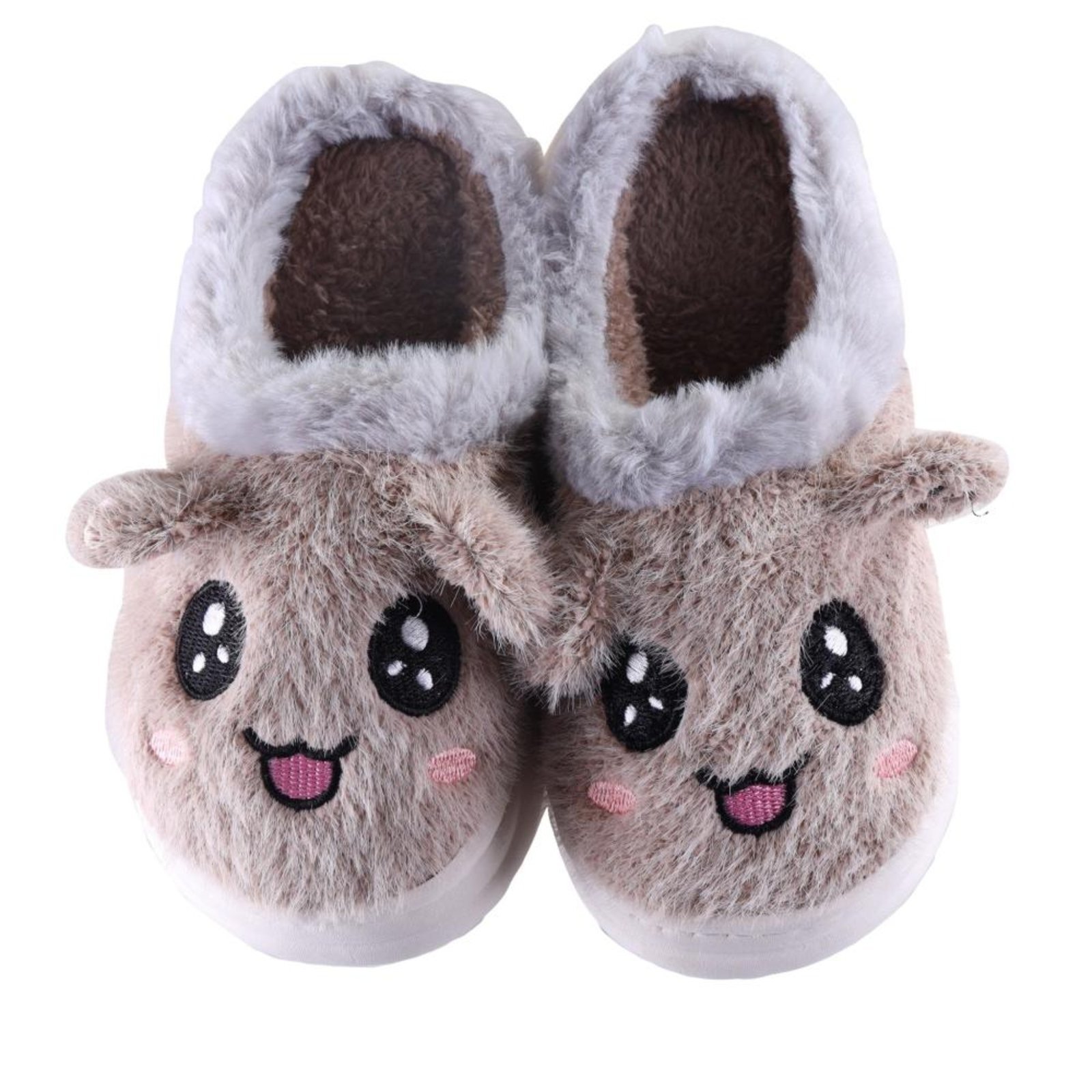 Infantil – Pantufa Nuvem Zariff 802463 Marron Incolor