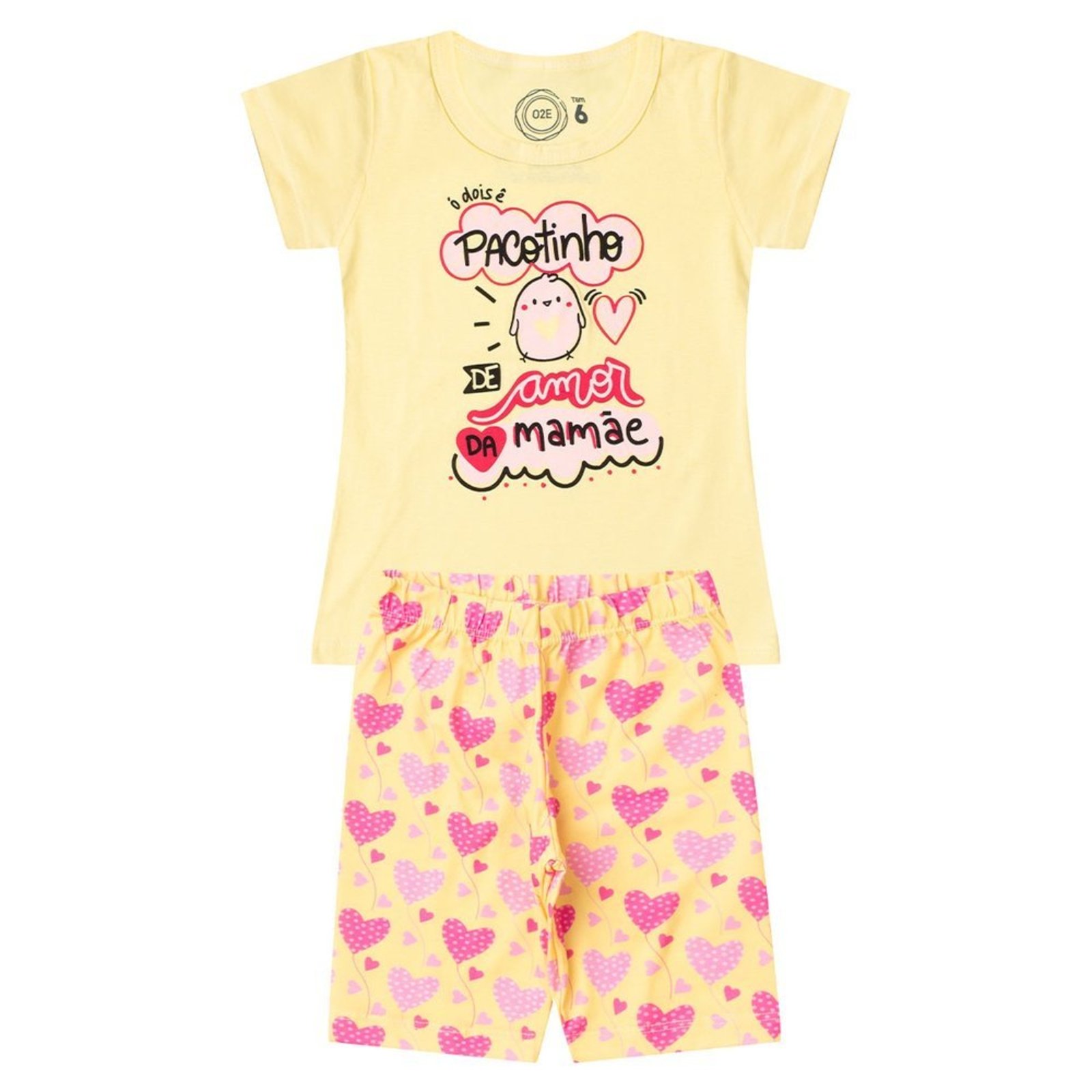 Infantil - Conjunto Menina Pacotinho Verão