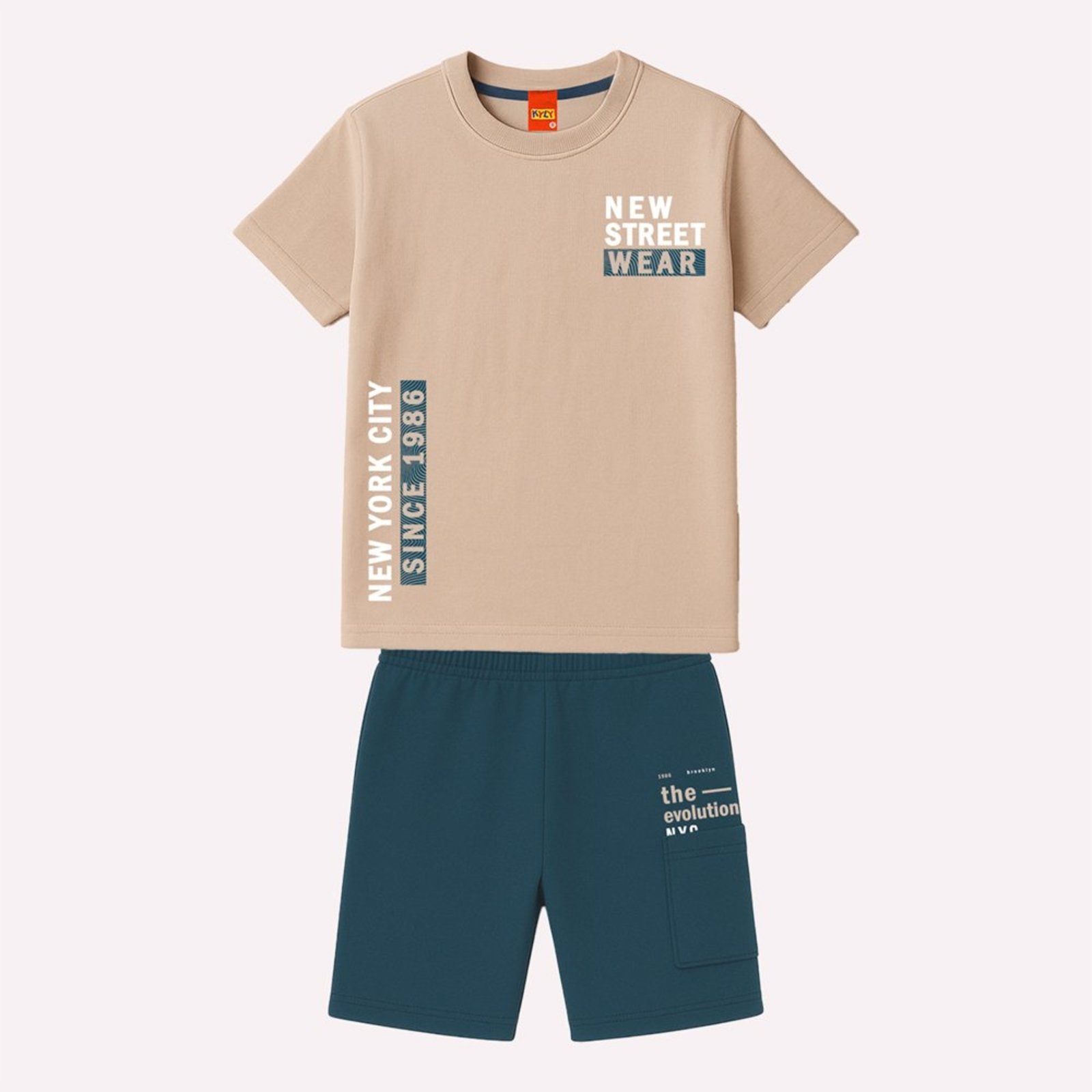 Infantil - Conjunto Menino em Algodão Kyly