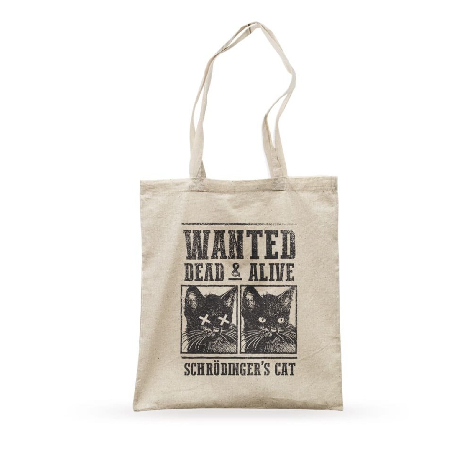 Ecobag Schrödinger's Cat - Bege - Casual - Studio Geek