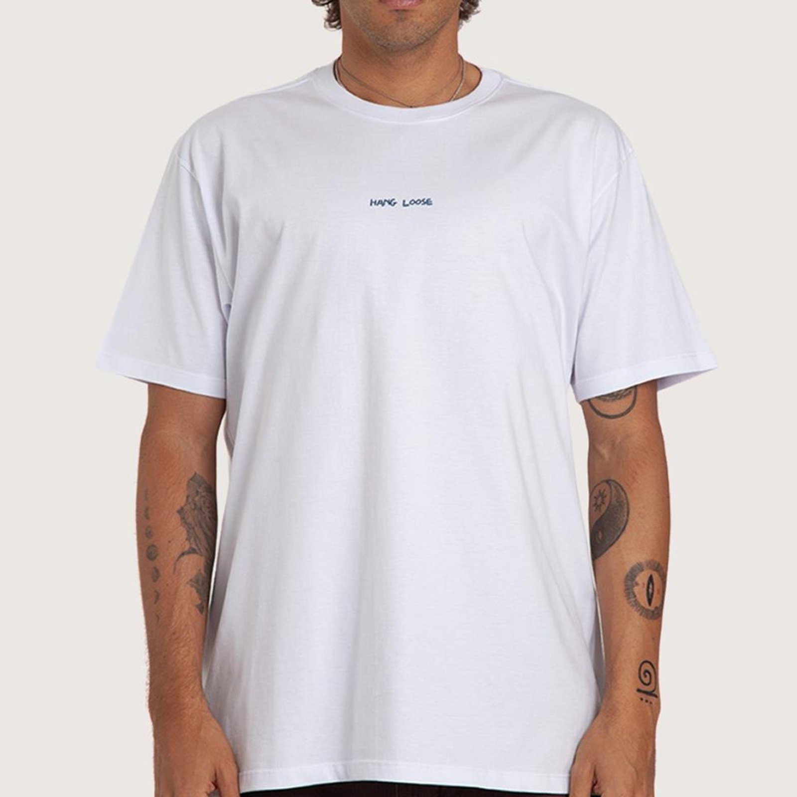 Camiseta Hang Loose Craig WT26 Masculina Branco