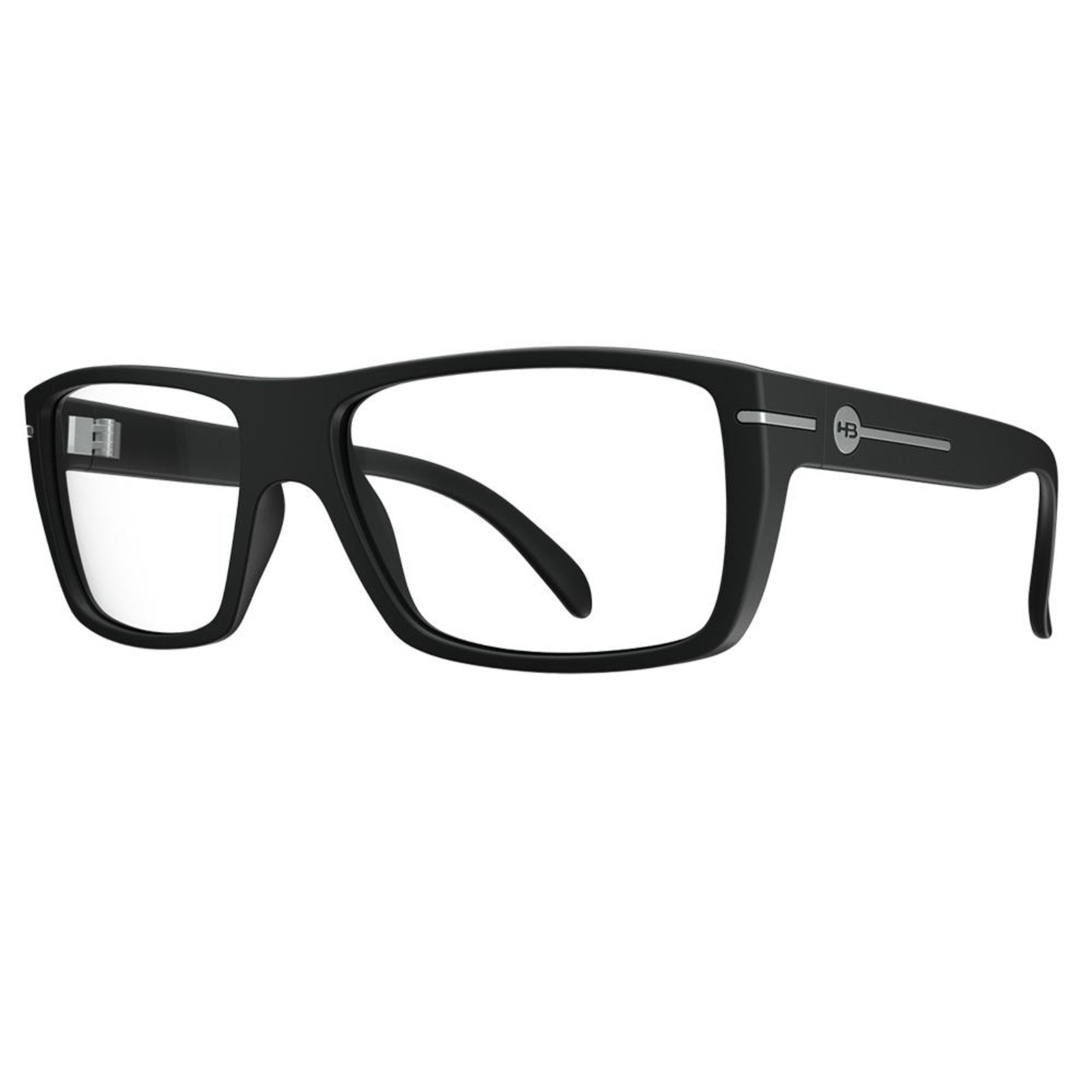 Armação para Óculos de Grau HB Polytech 93023/57 Preto Fosco