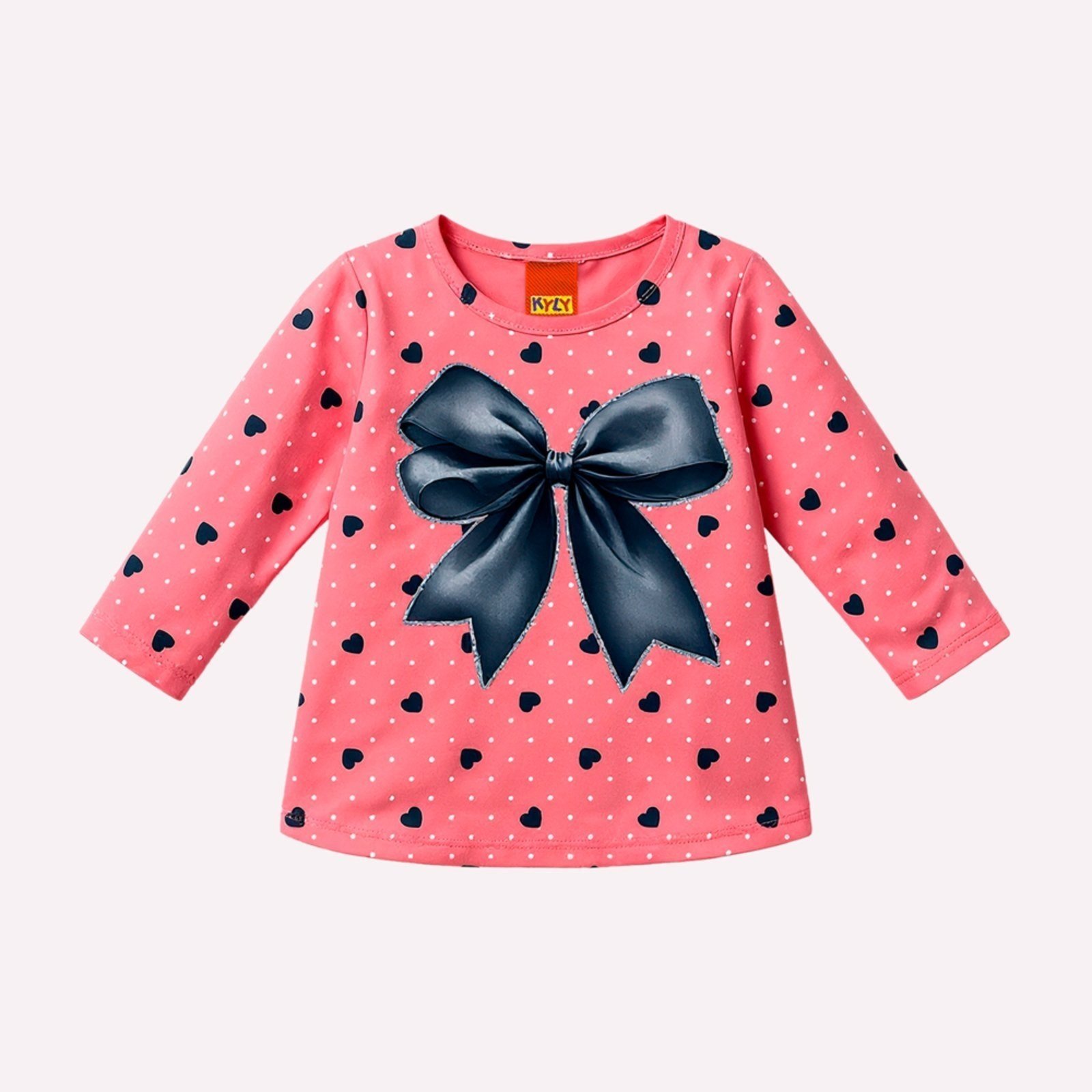 Infantil - Blusa Menina Laço Kyly