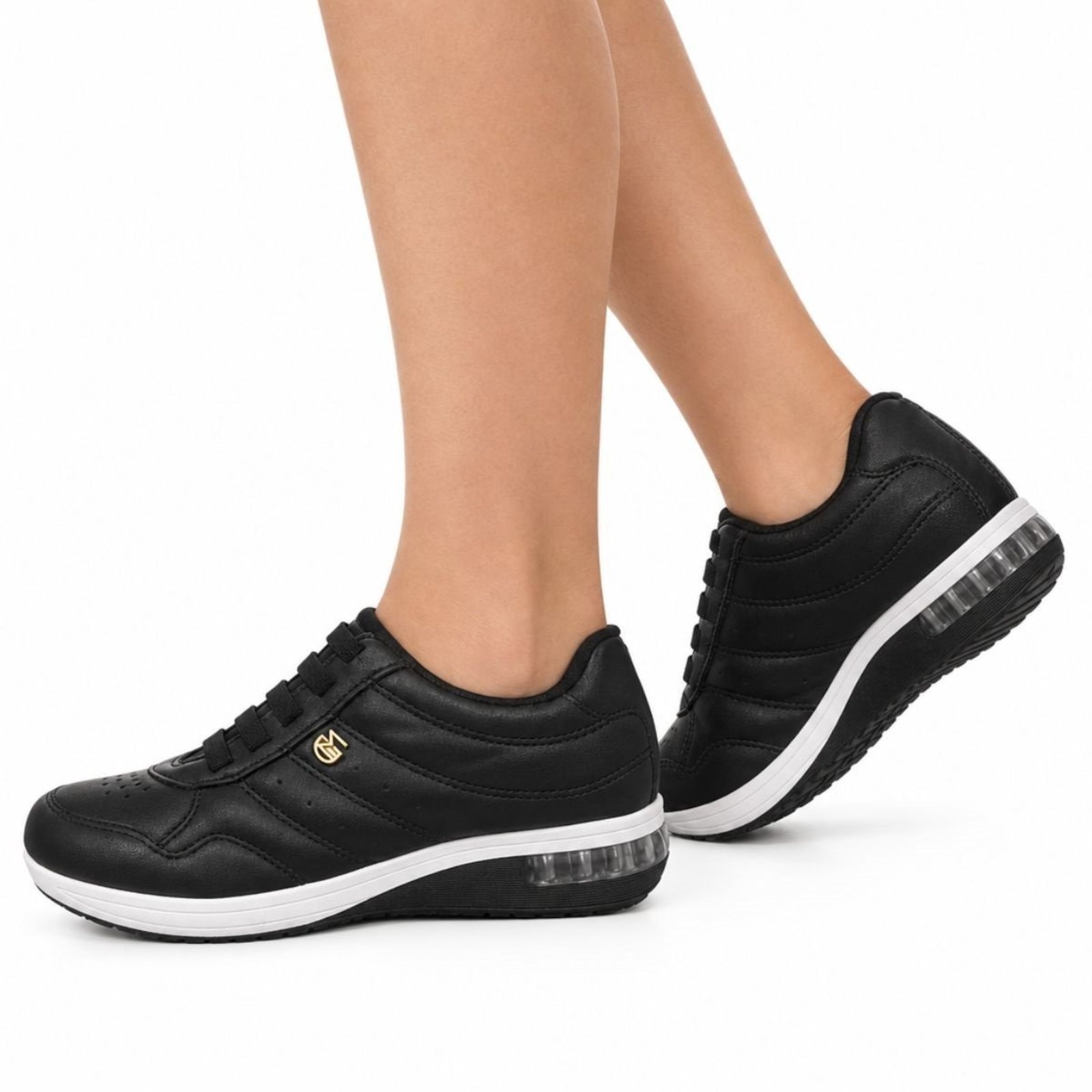 Tênis Feminino Casual Gel Tech Ultra Confort , Sapato feminino Confortável, Perfeito Para trabalho, festas, dia a dia