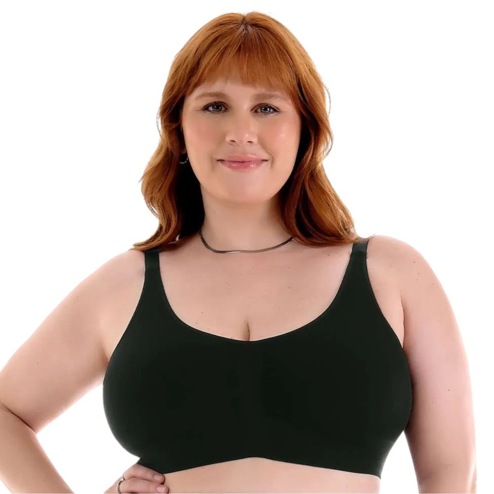 Sutiã Comfort Plus Size Com Bojo Removível Sem Costura Zee Rucci