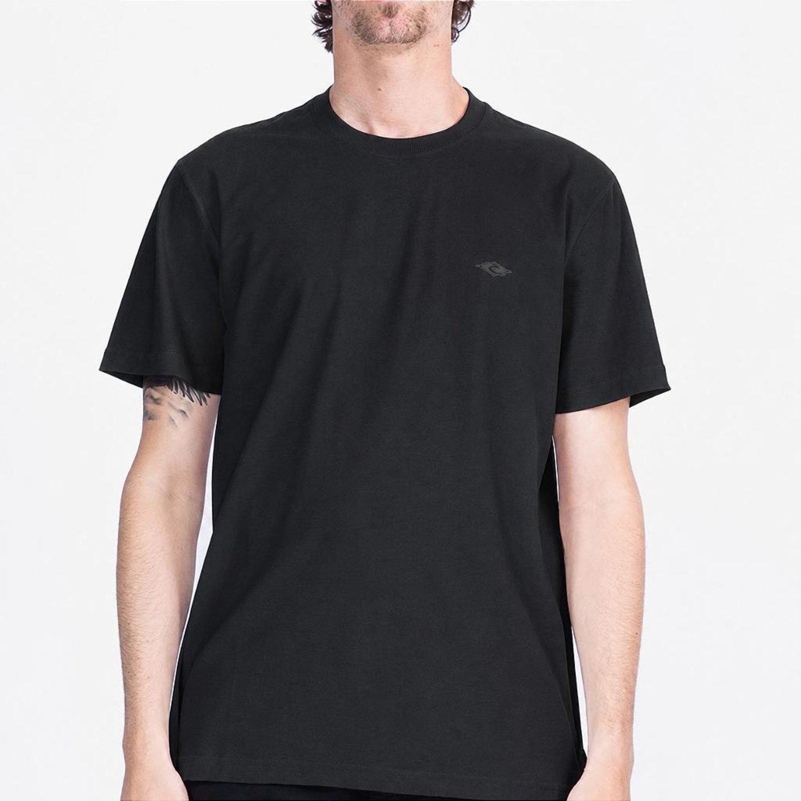Camiseta Rip Curl Classic Surf Flame WT26 Washed Black