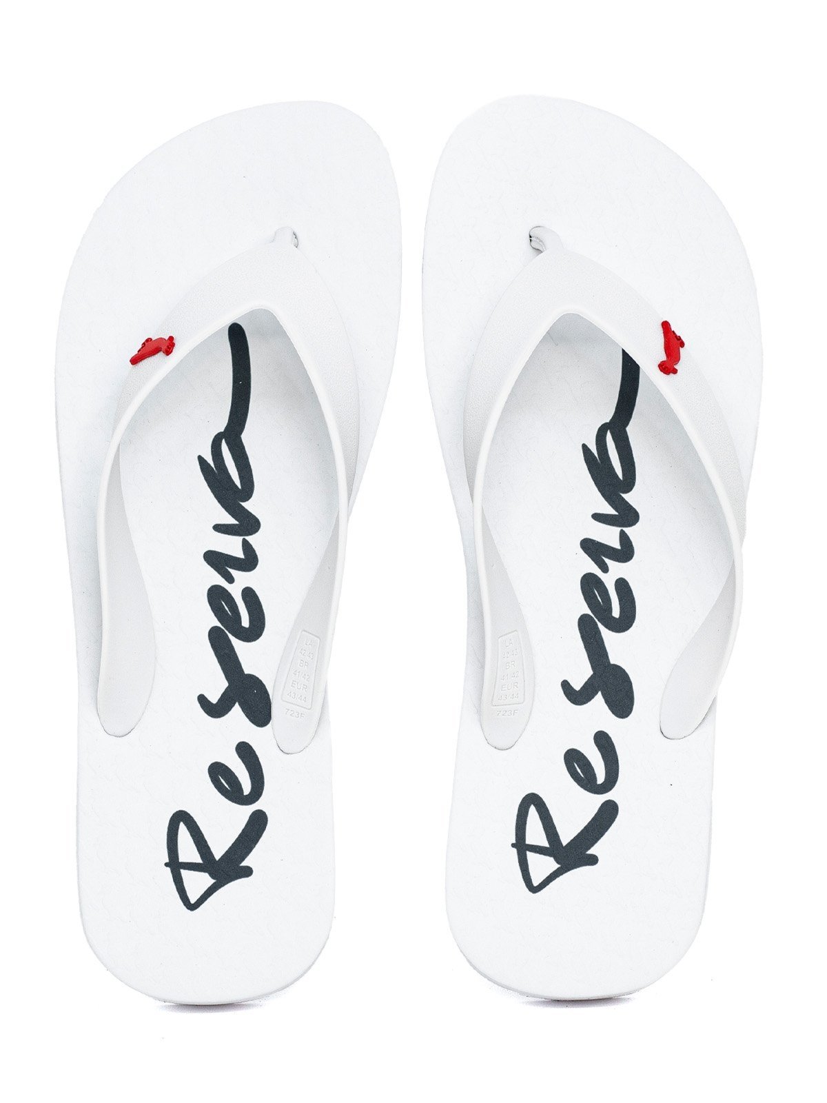 Chinelo Masculino Reserva Go RSV Premium Borracha Branco Mar