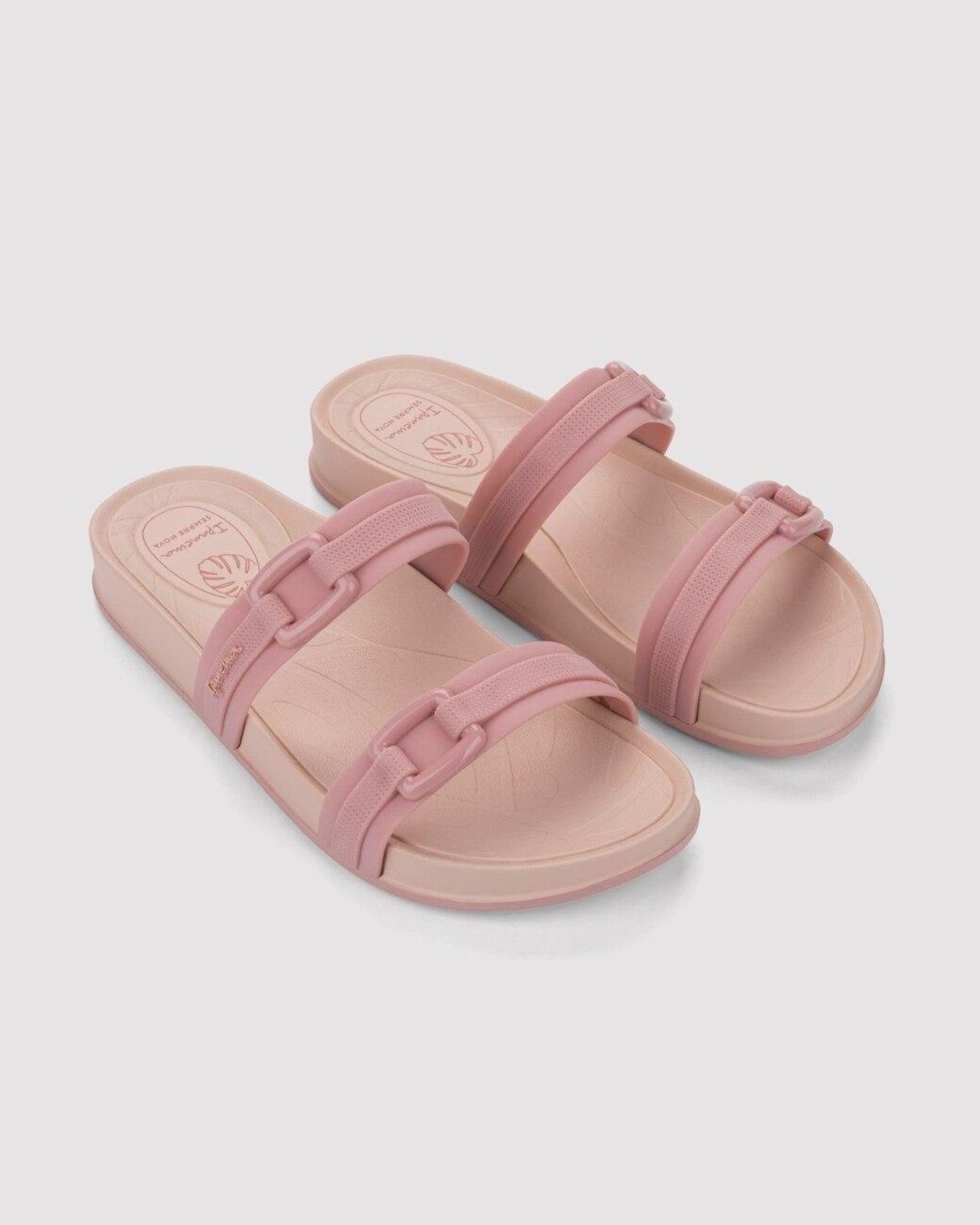Chinelo Slide Feminino Ipanema Shine Rosa