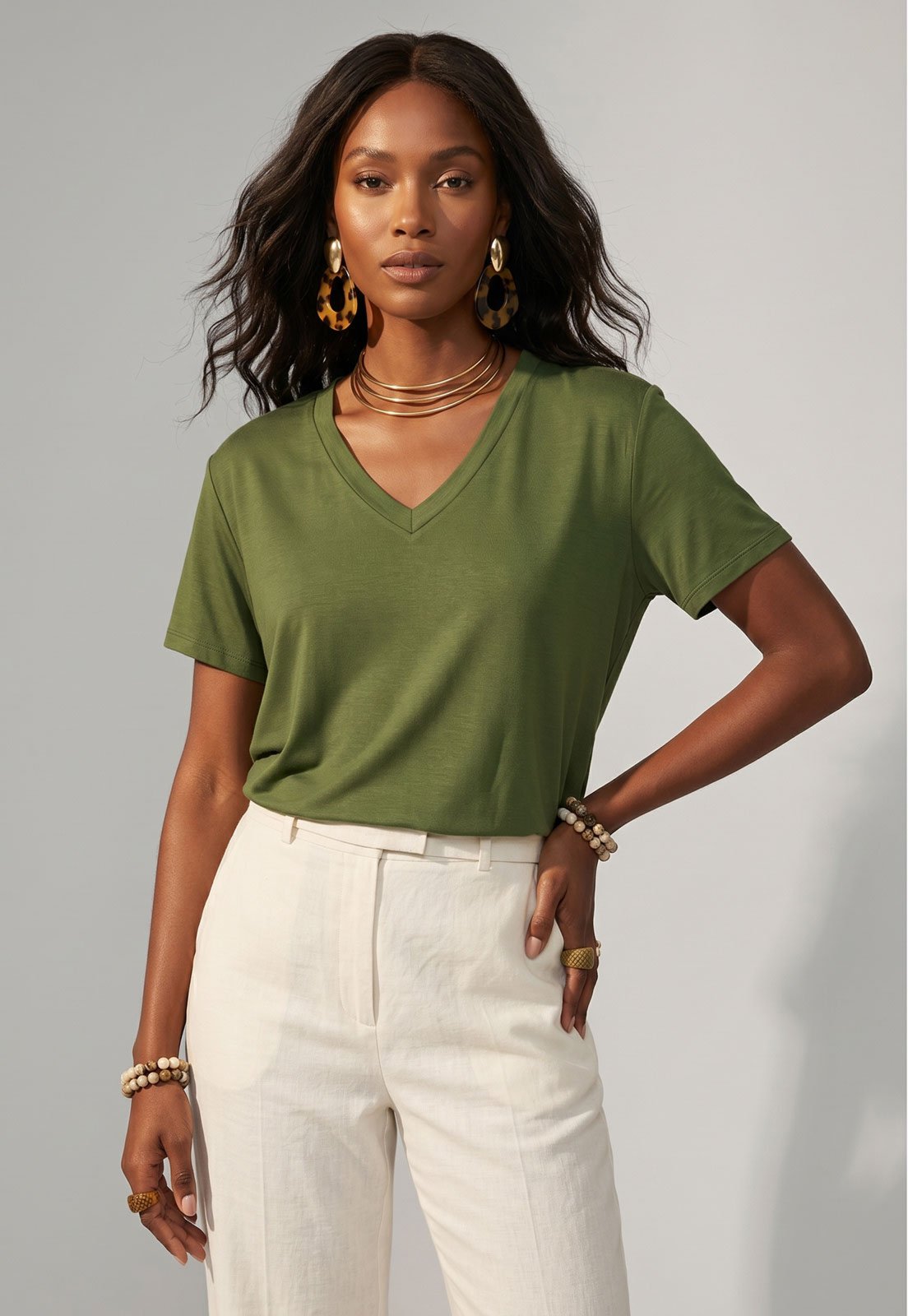 Blusa Feminina Lez a Lez Malha MVS Thirty Verde