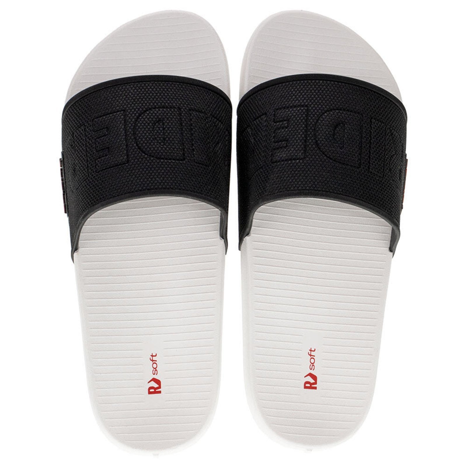 Chinelo Masculino Slide Grid Rider 12321 3292321 Branco
