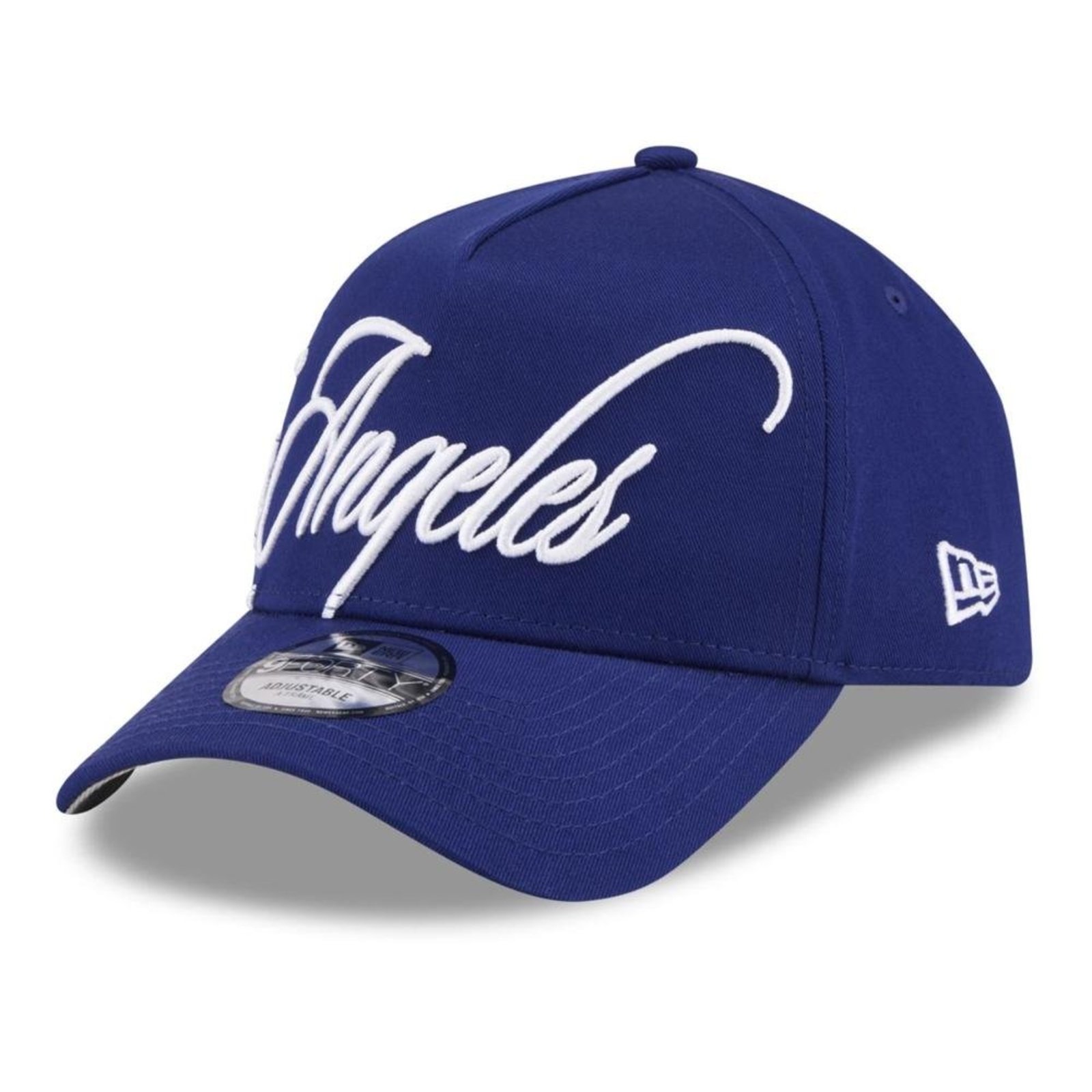 Bone New Era 9FORTY A-Frame Los Angeles Dodgers Calligraphy
