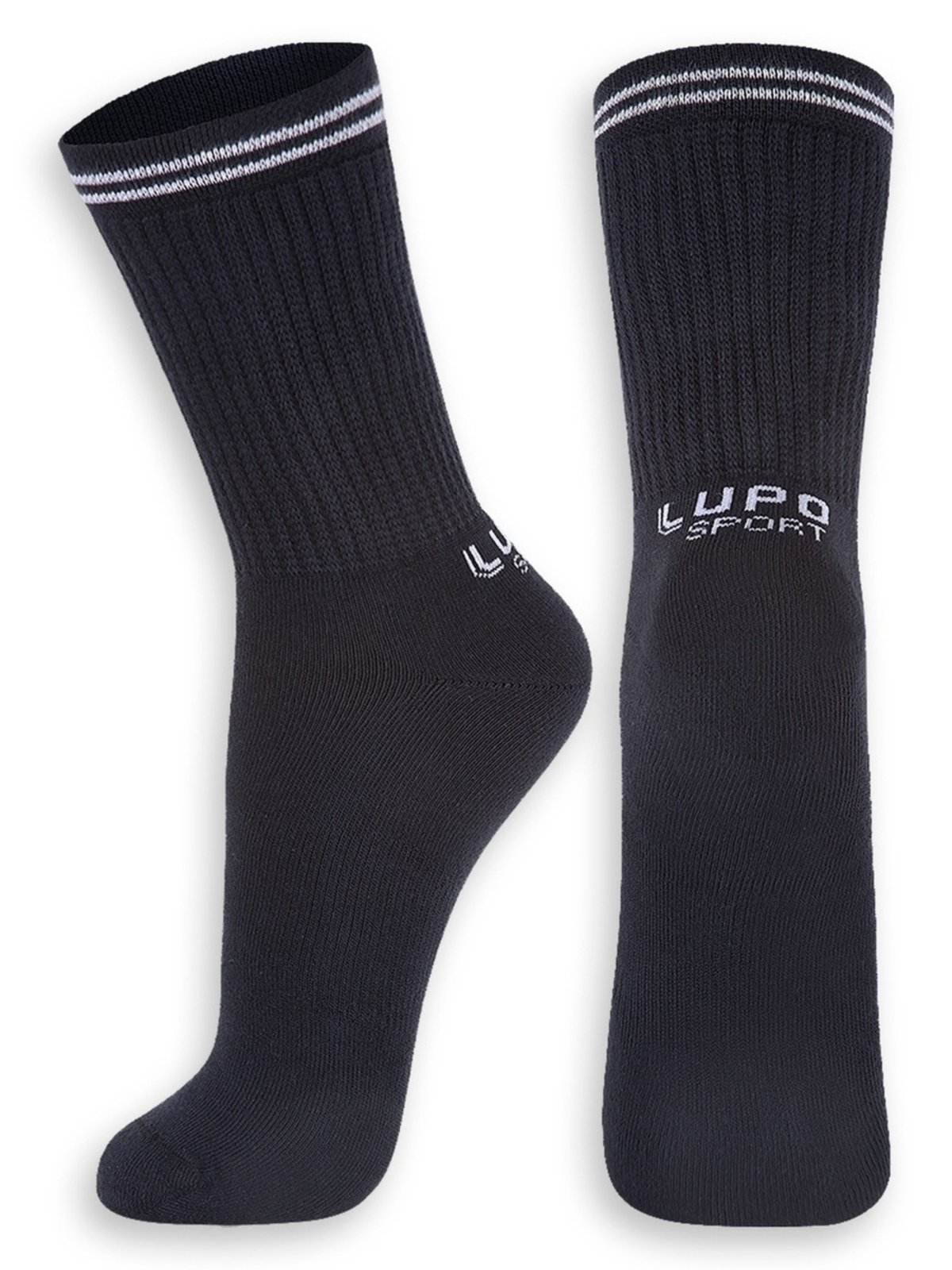 Vista 2 Meia Esportiva Cano Longo Lupo azul Lupo azul