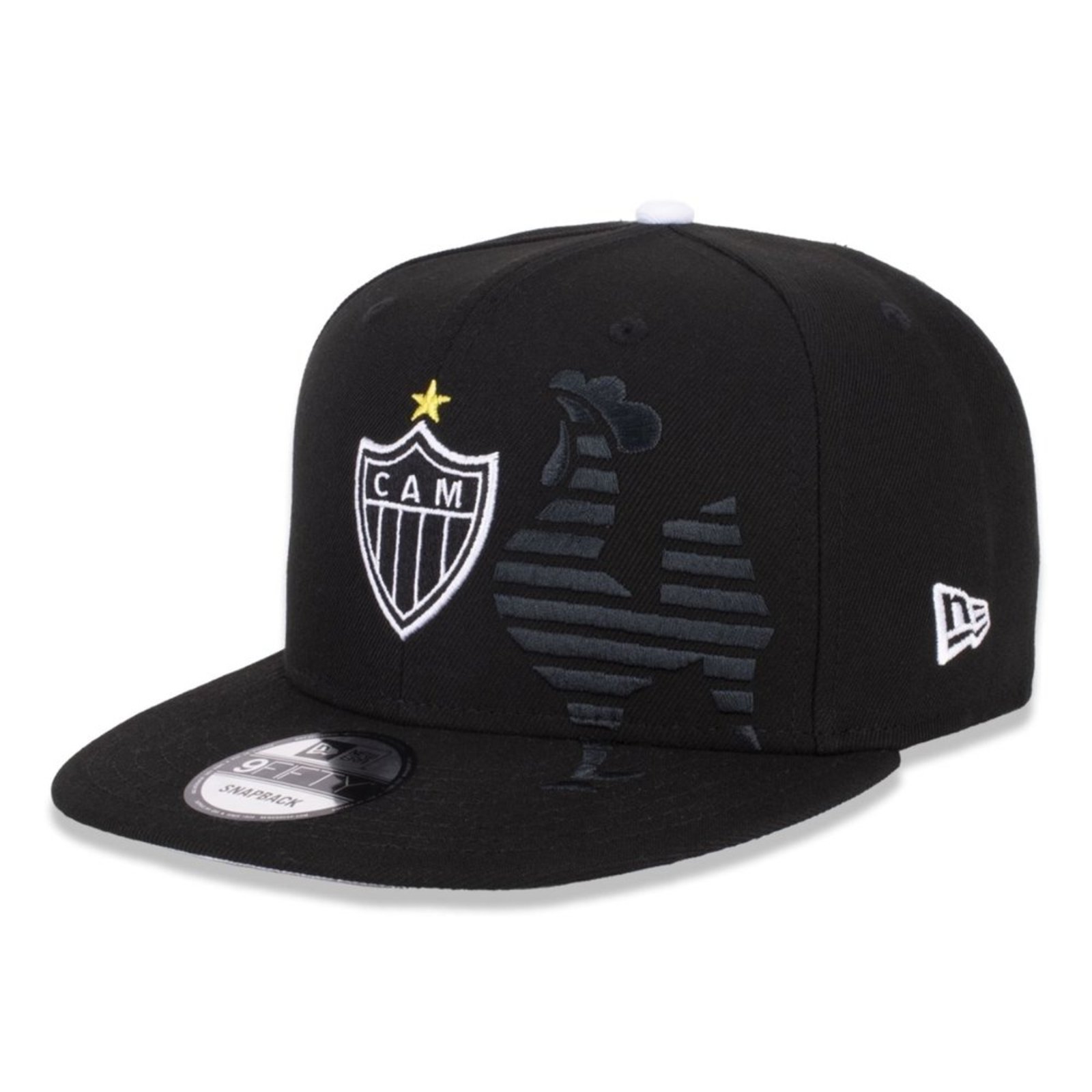 Bone New Era 9FIFTY Snapback Atletico Mineiro Preto