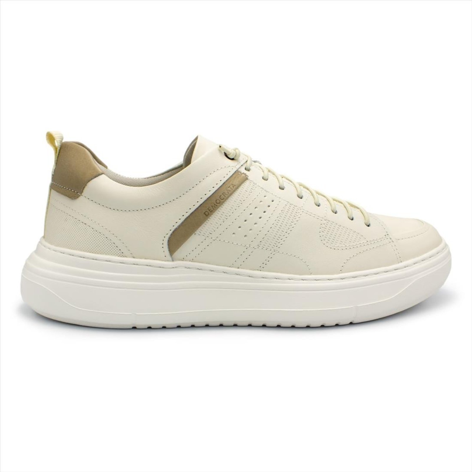 Tênis De Couro Democrata Masculino Denim Joe Ultra Light 526101