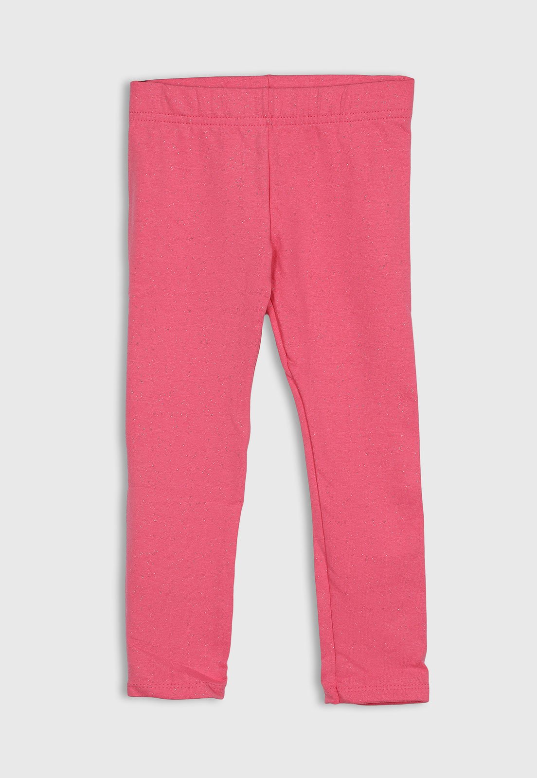 Infantil - Calça Legging Brandili Com Brilho Rosa
