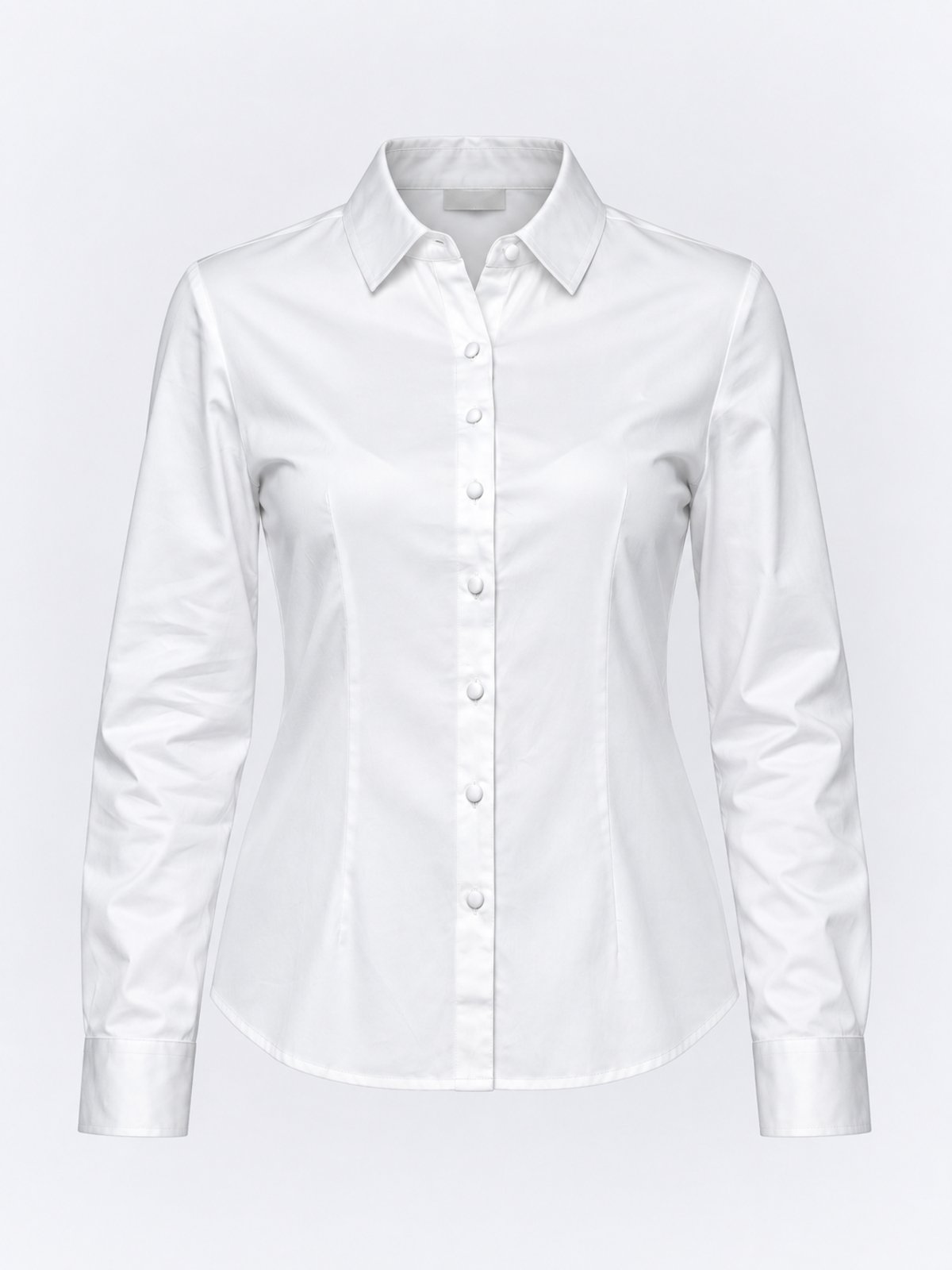 Camisa Social Feminina Manga Longa Slim Crocker