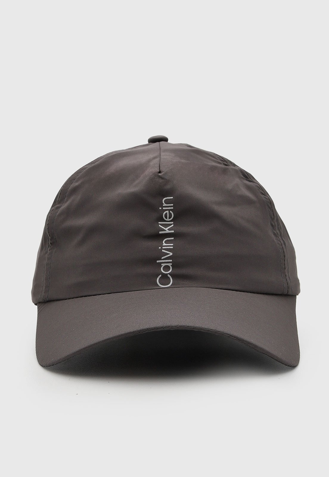 Boné Calvin Klein Clássico Curva Grafite