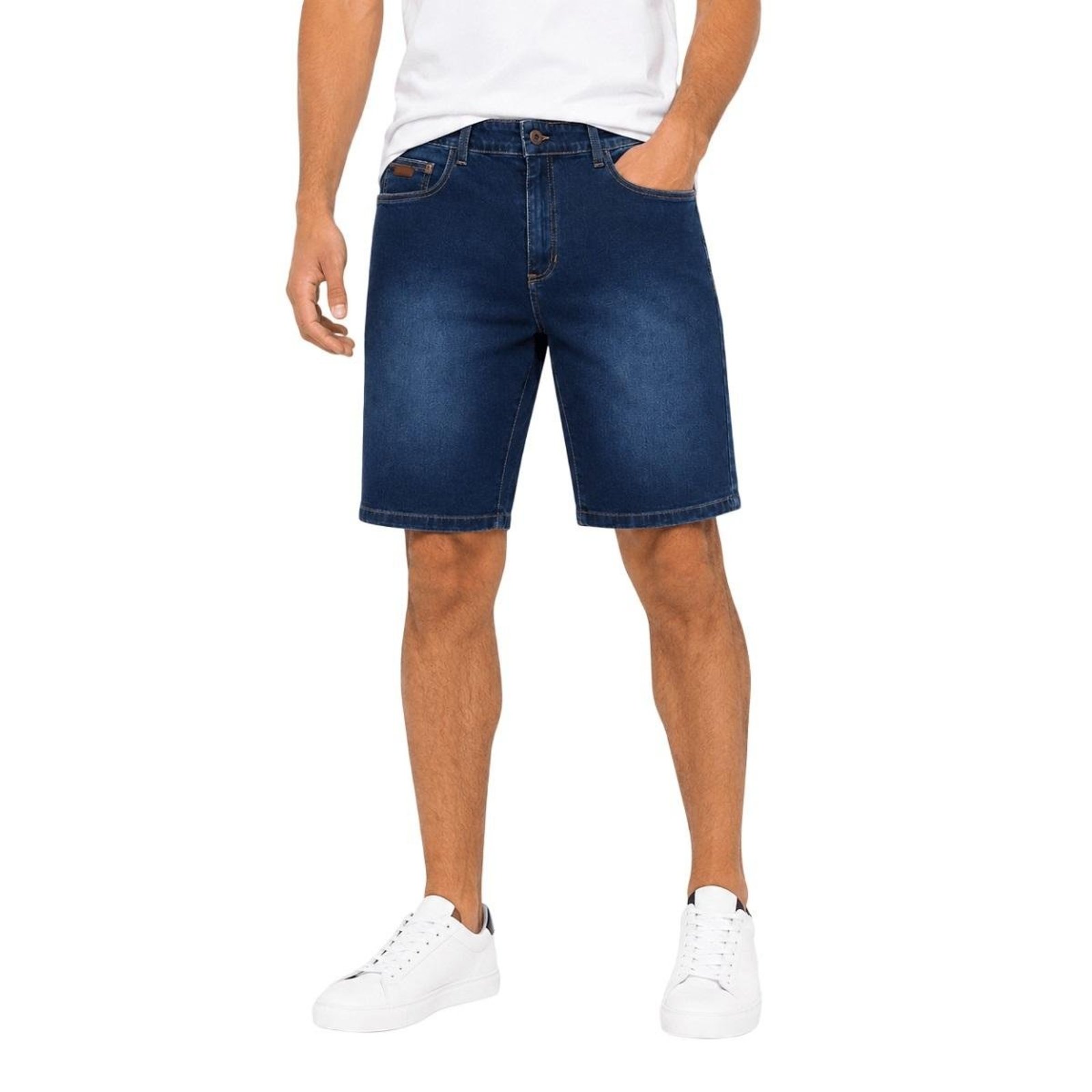 Bermuda Pedal Reta Masculina Max Denim 12360 Jeans