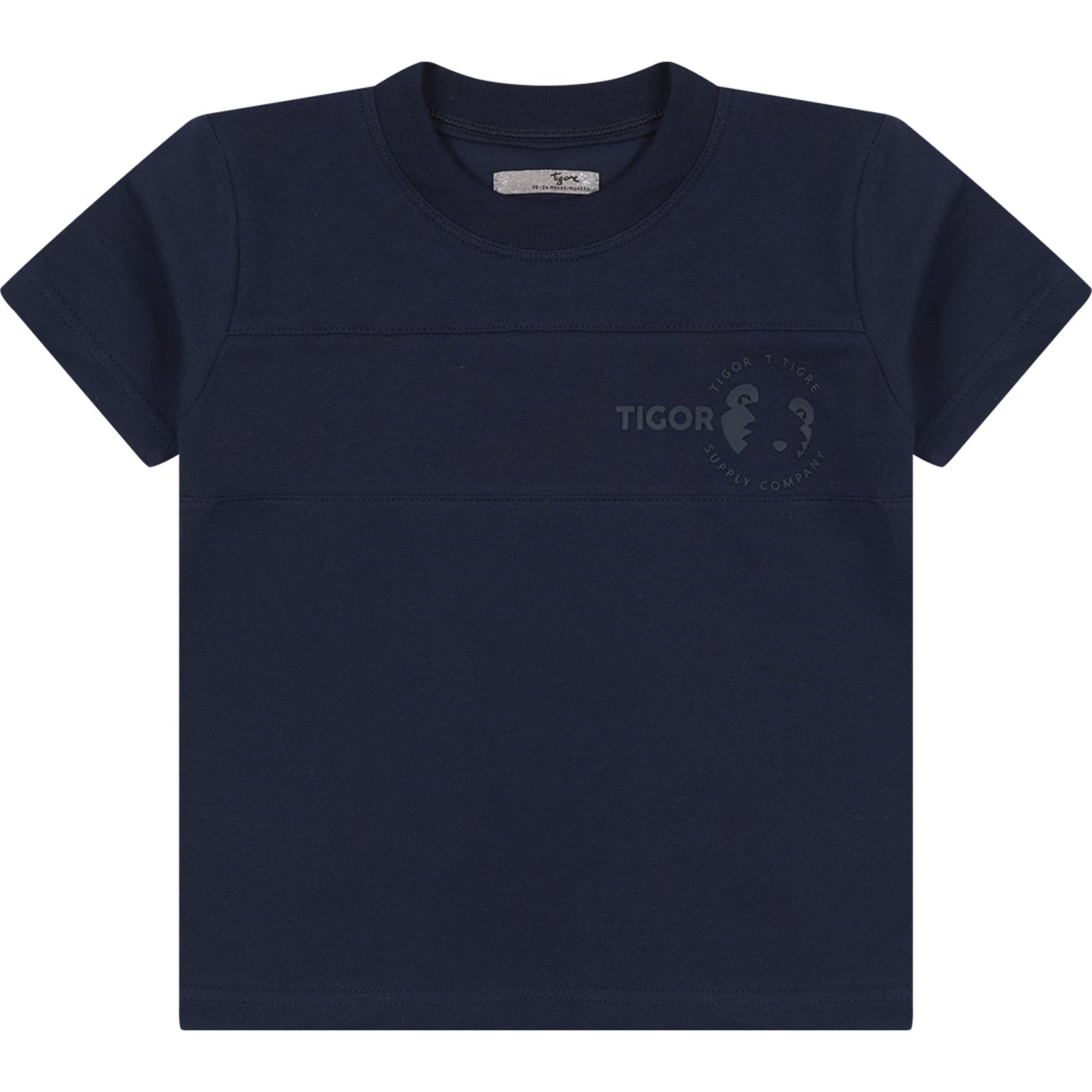 Infantil - Camiseta Manga Curta Masculina Tigor T. Tigre