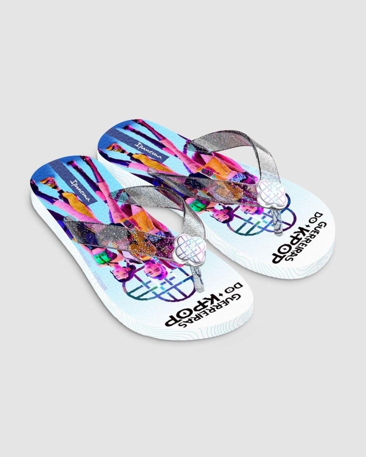 Infantil - Chinelo Ipanema Guerreiras do K-POP Branco