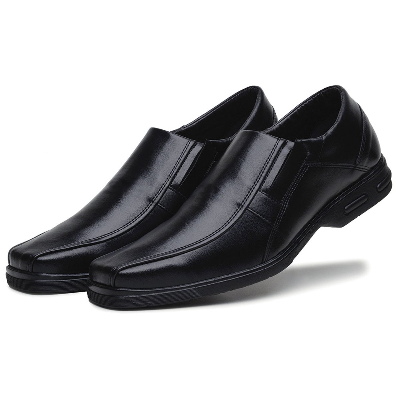 Sapato Social Comfort Masculino Classico Preto