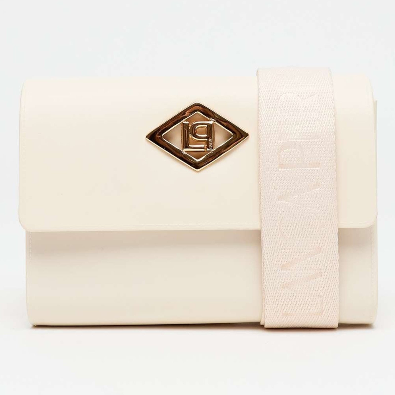 Vista 2 Bolsa Crossbody Easy Lança Perfume Pr26a Off White Feminino amarelo white Easy Lança perfume amarelo white