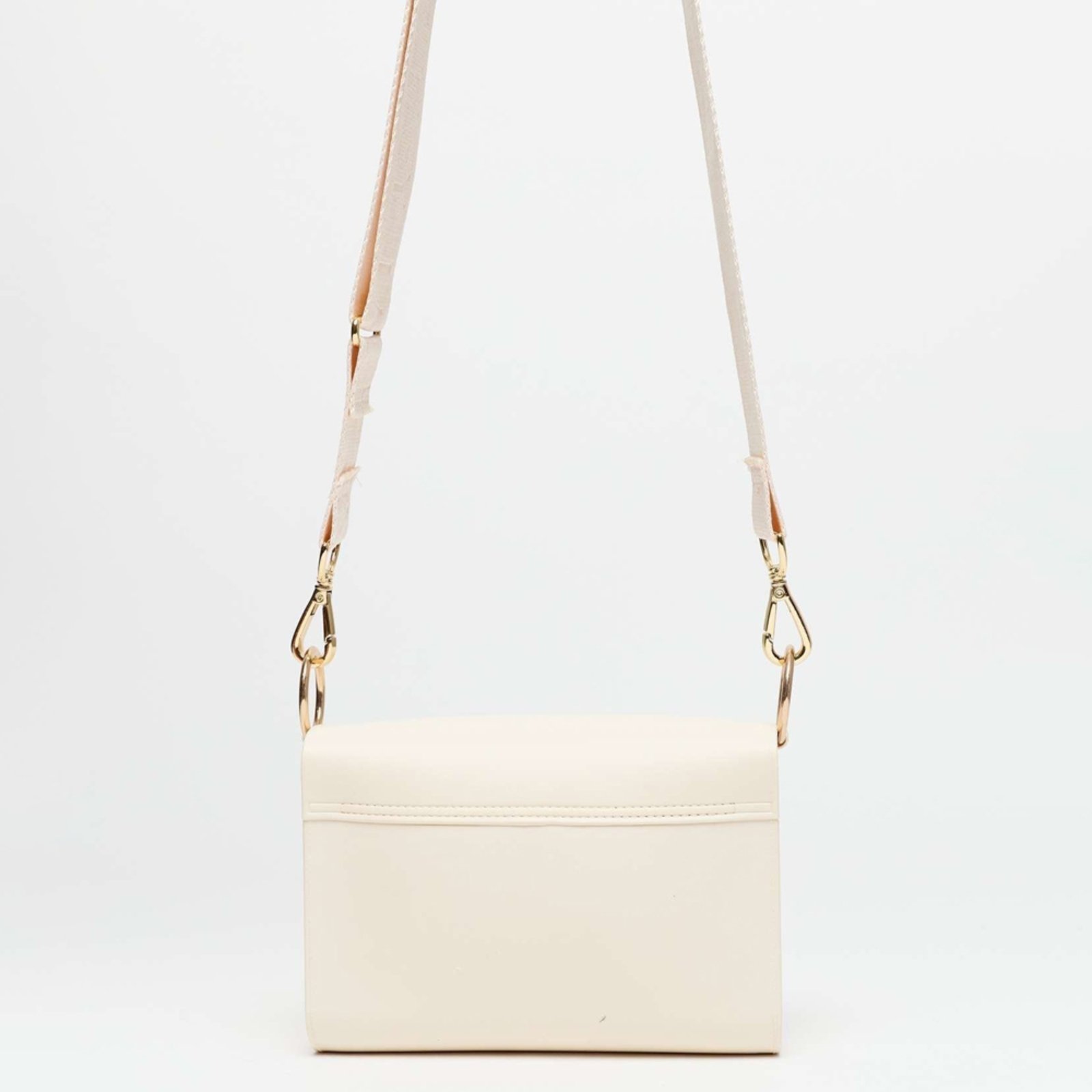 Vista 3 Bolsa Crossbody Easy Lança Perfume Pr26a Off White Feminino amarelo white Easy Lança perfume amarelo white