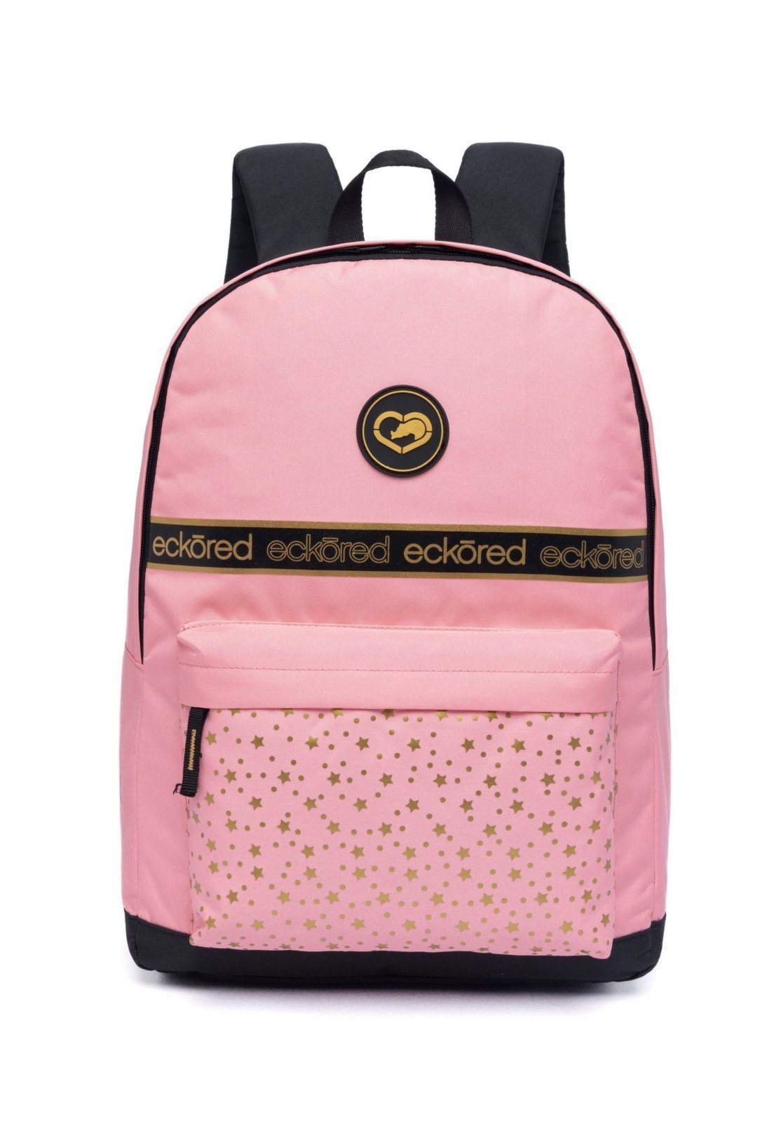 Mochila Feminina Ecko Rosa Casual Escolar Resistente Notebook