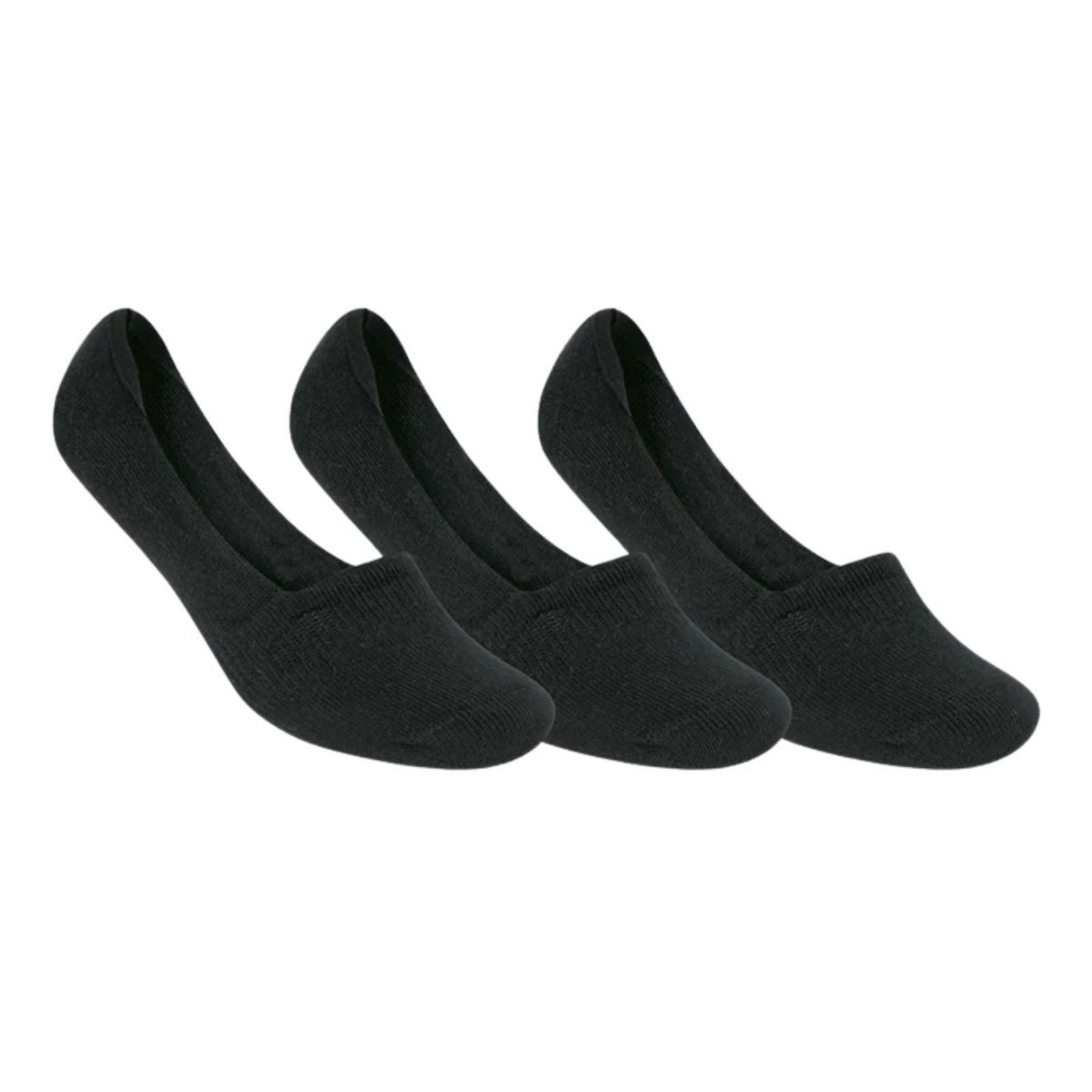Kit 3 Pares Meia Sapatilha Invisível Feminina Selene