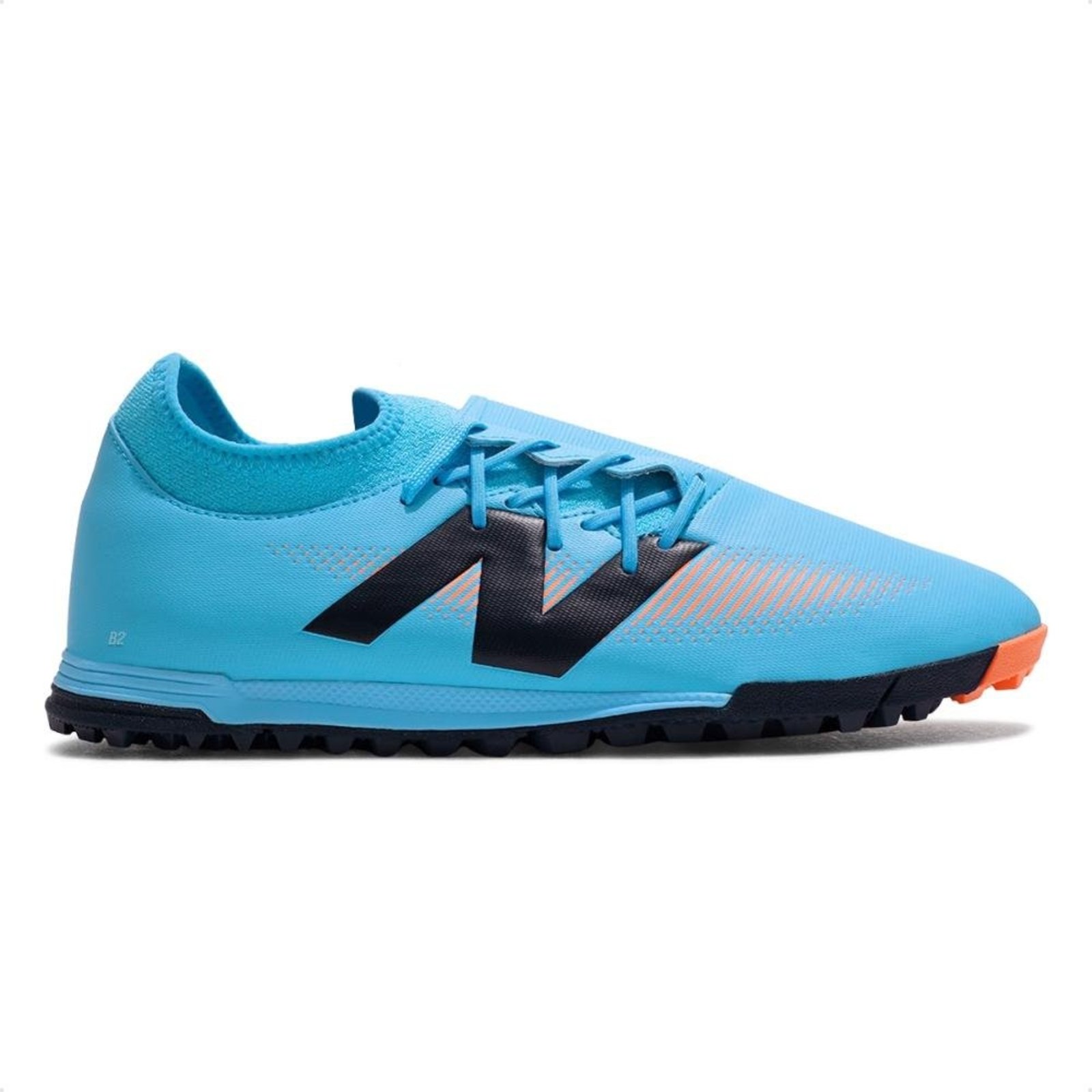 Chuteira Society New Balance Furon Dispatch Tf V7+ Masculina Azul