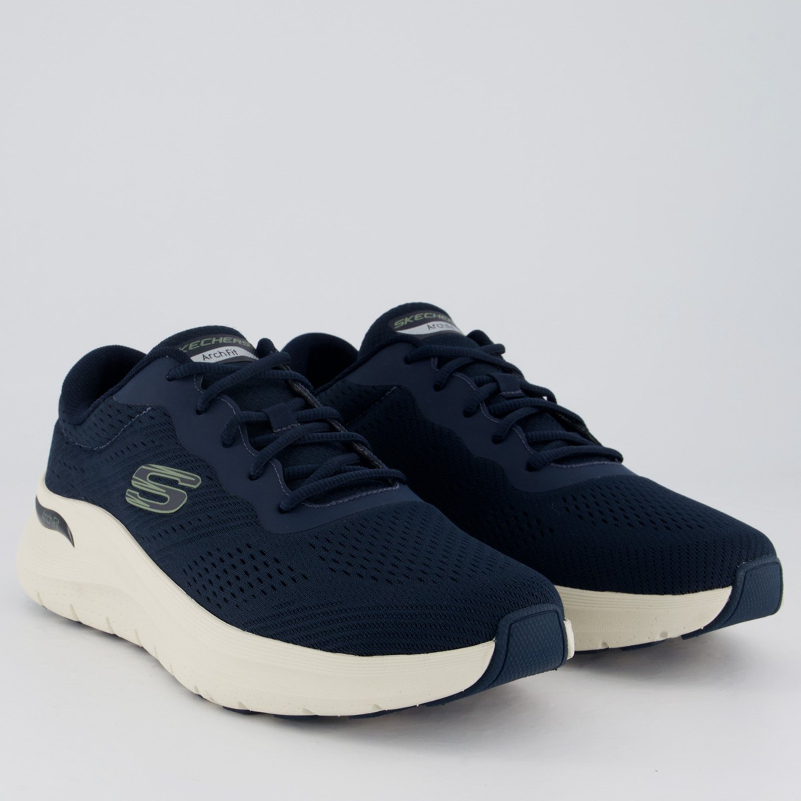 Vista 3 Tênis Skechers Arch Fit 2.0 Marinho azul marinho Skechers azul marinho