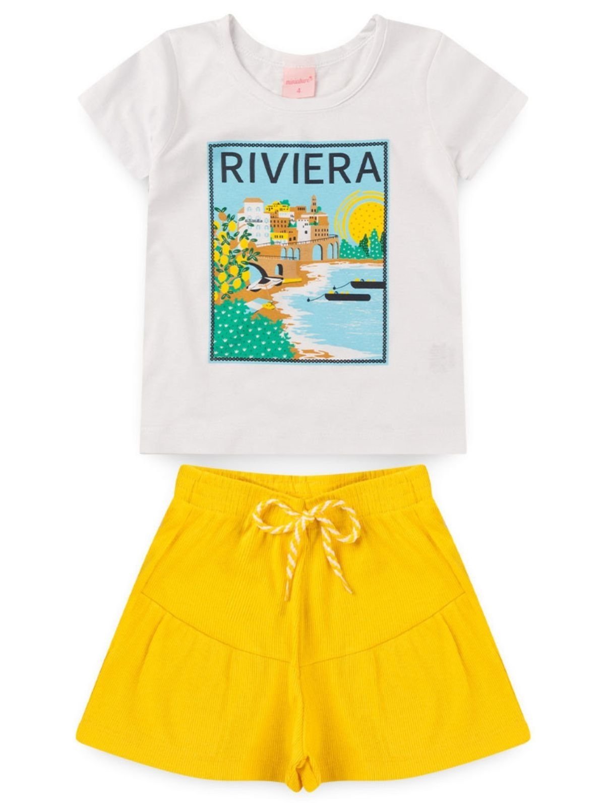 Infantil – Conjunto Platinum Riviera Branco