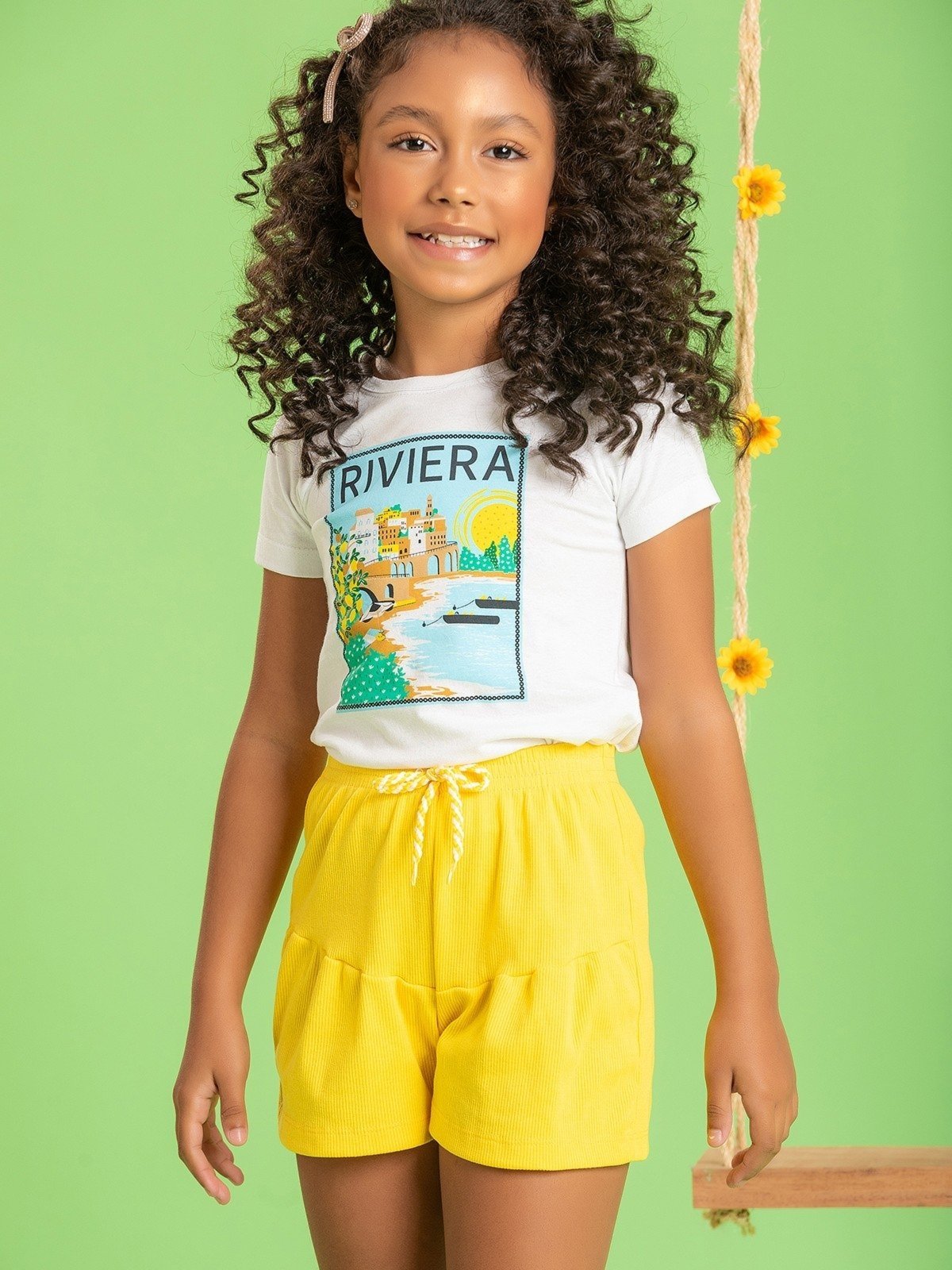 Vista 3 Infantil - Conjunto Platinum Riviera Miniature Kids branco Miniature Kids branco