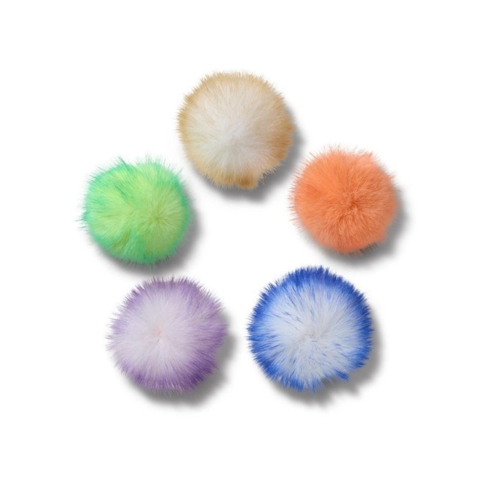 Infantil - Jibbitz™ Puffs Pack com 5 Peças Único Branco