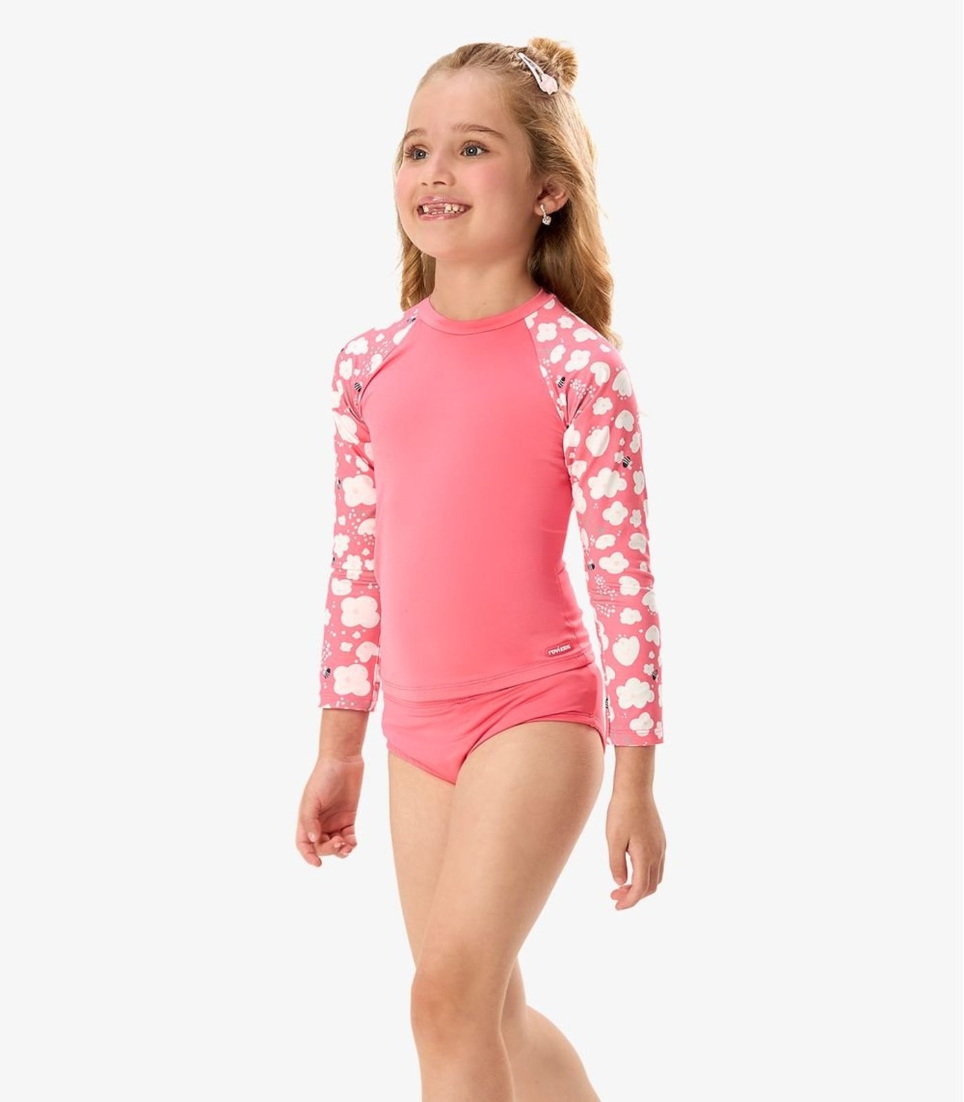 Conjunto Bíquini Proteção UV Rovi Rosa