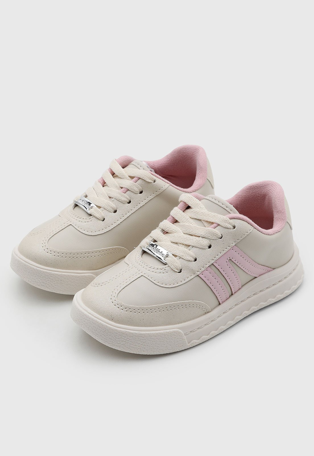 Infantil - Tênis Molekinha Casual Off-White