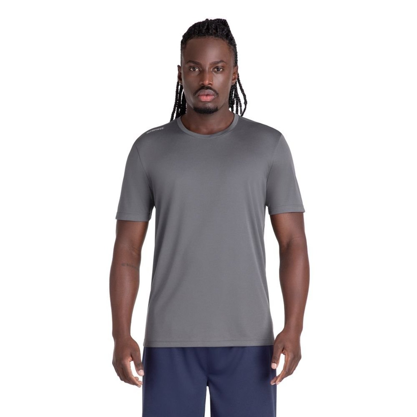 Camiseta Essential 2.0 Olympikus P Cinza