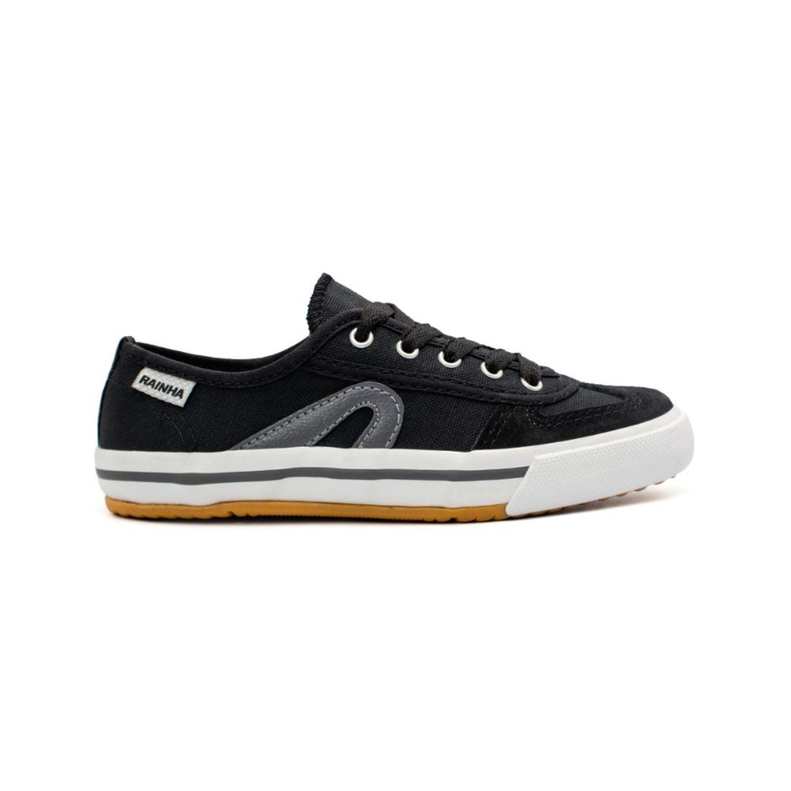 Tênis Rainha Unissex VL 2500 Jr Casual Preto