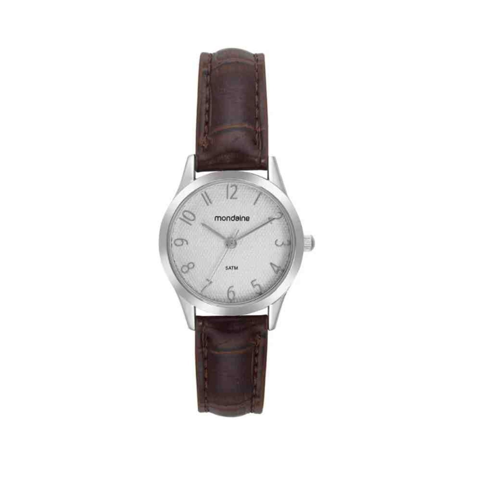 Kit Relógio+Semijoias Mondaine Prata Feminino 32794L0MKNH2K1