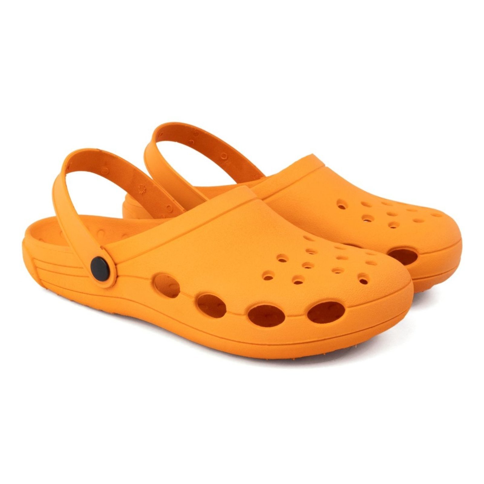 Sapato Feminino Babuche Veritimo Chinelo Conforto Versátil Leve Antiderrapante Laranja